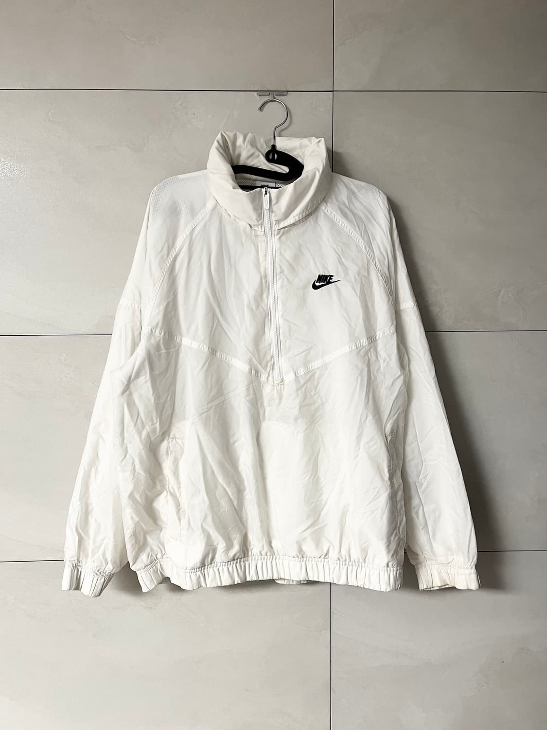 나이키 윈드러너 언라인드 아노락 바람막이 화이트 [L] 상품이미지1