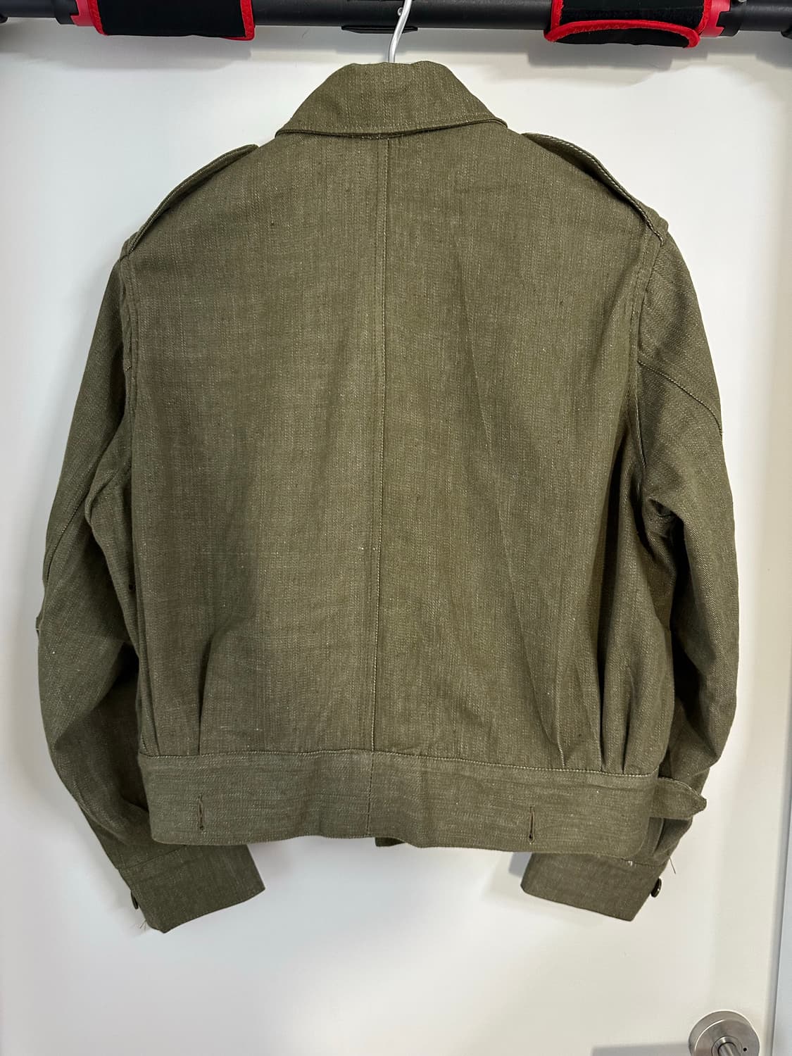 오리지날 50s데드스탁 영국군 데님 배틀드레스 상품이미지2