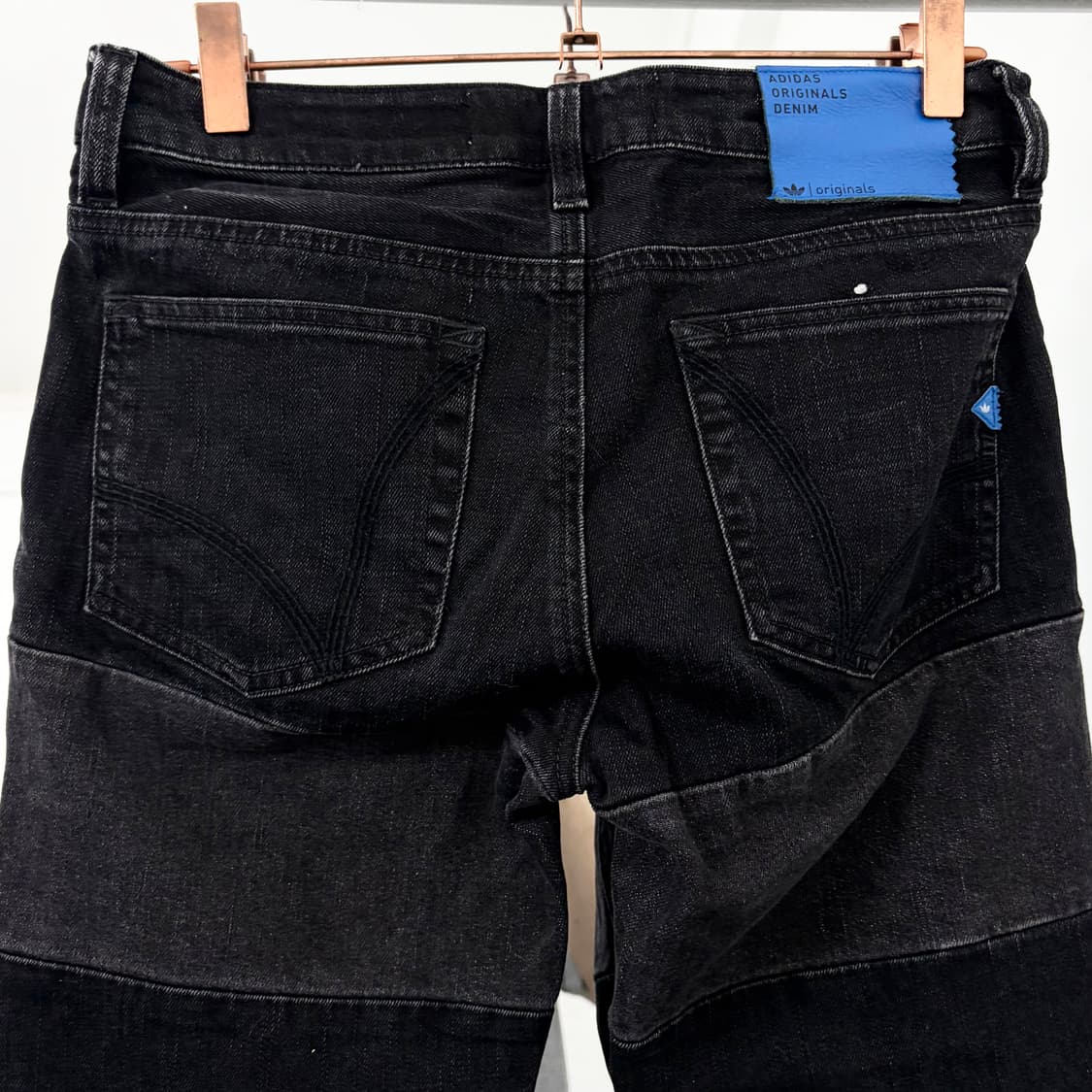 아디다스 블루 라벨 패치워크 블랙진 상품이미지7