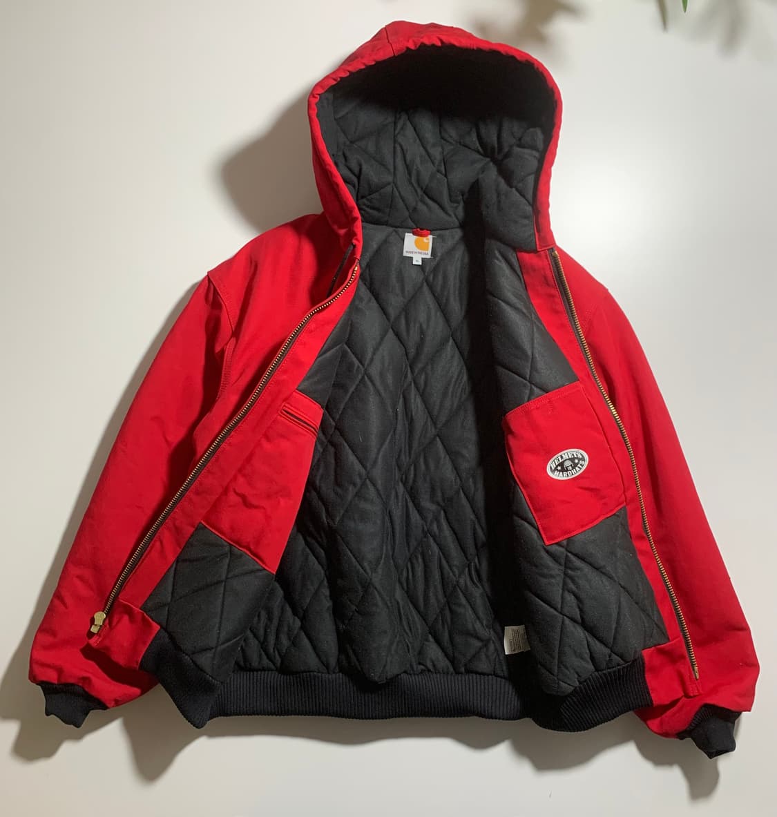 (새상품) 칼하트 J140 레드 액티브 자켓 상품이미지3