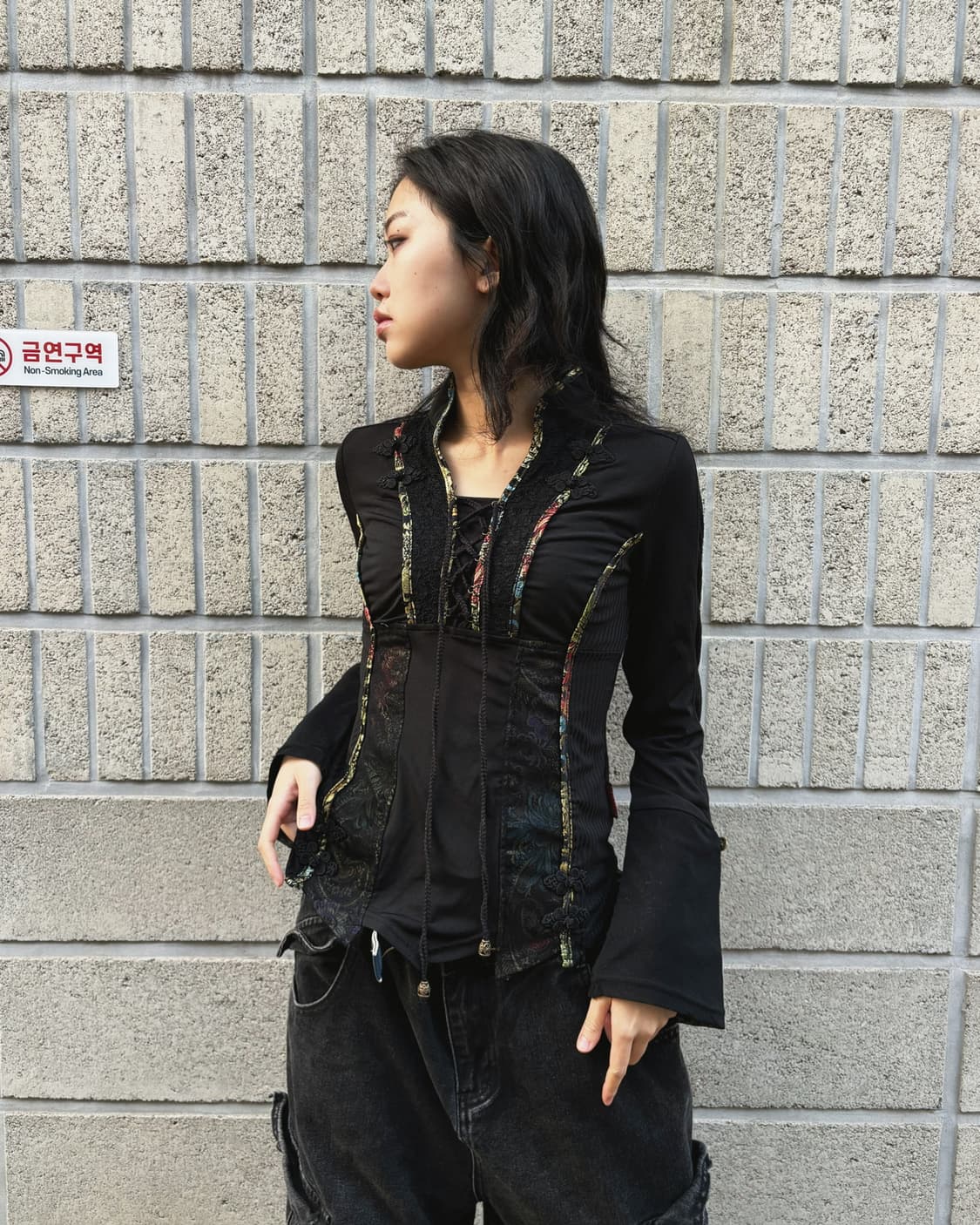 오즈온 오리엔탈 매쉬 롱 슬리브 상품이미지9