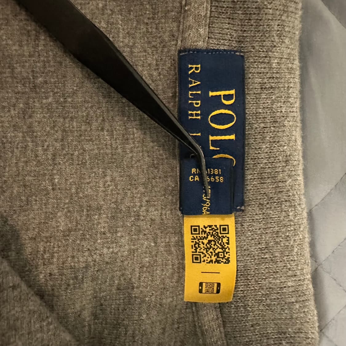 M-L) 폴로 랄프로렌 하프집업 그레이 상품이미지4