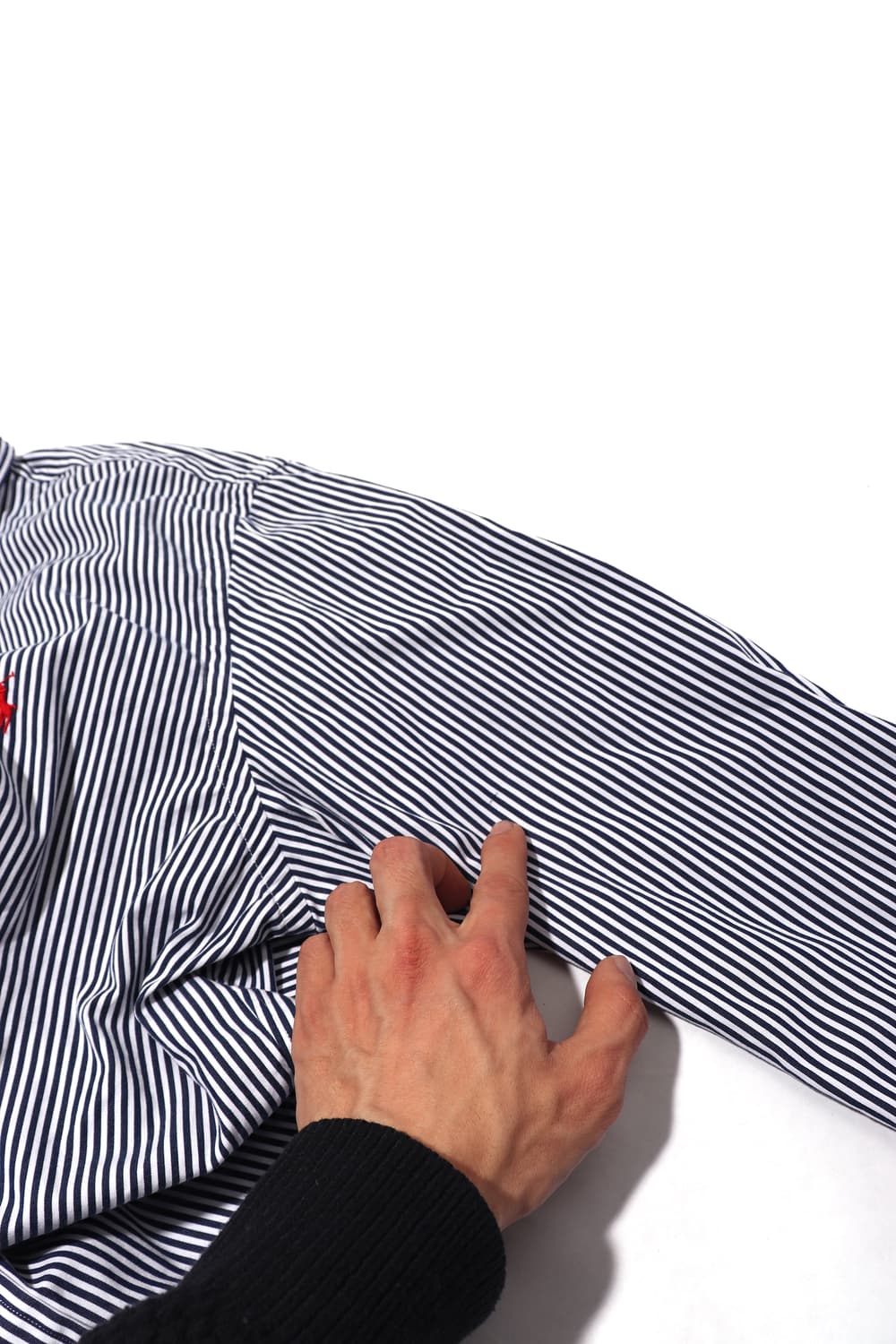 POLO RALPH LAUREN 슬림핏 스트라이프 셔츠 size L 상품이미지9