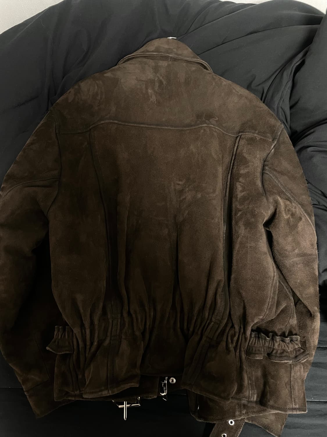 (거의 새상품) lcdc tm 리얼 스웨이드 볼륨 자켓 상품이미지5