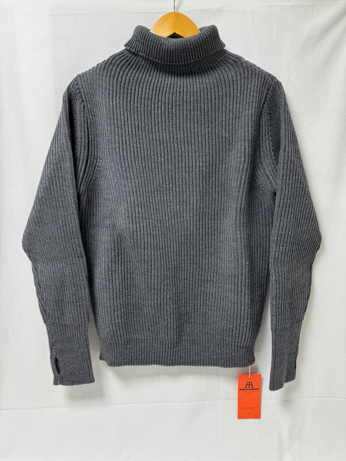 안데르센안데르센 네이비 터틀넥 니트 S 상품이미지1