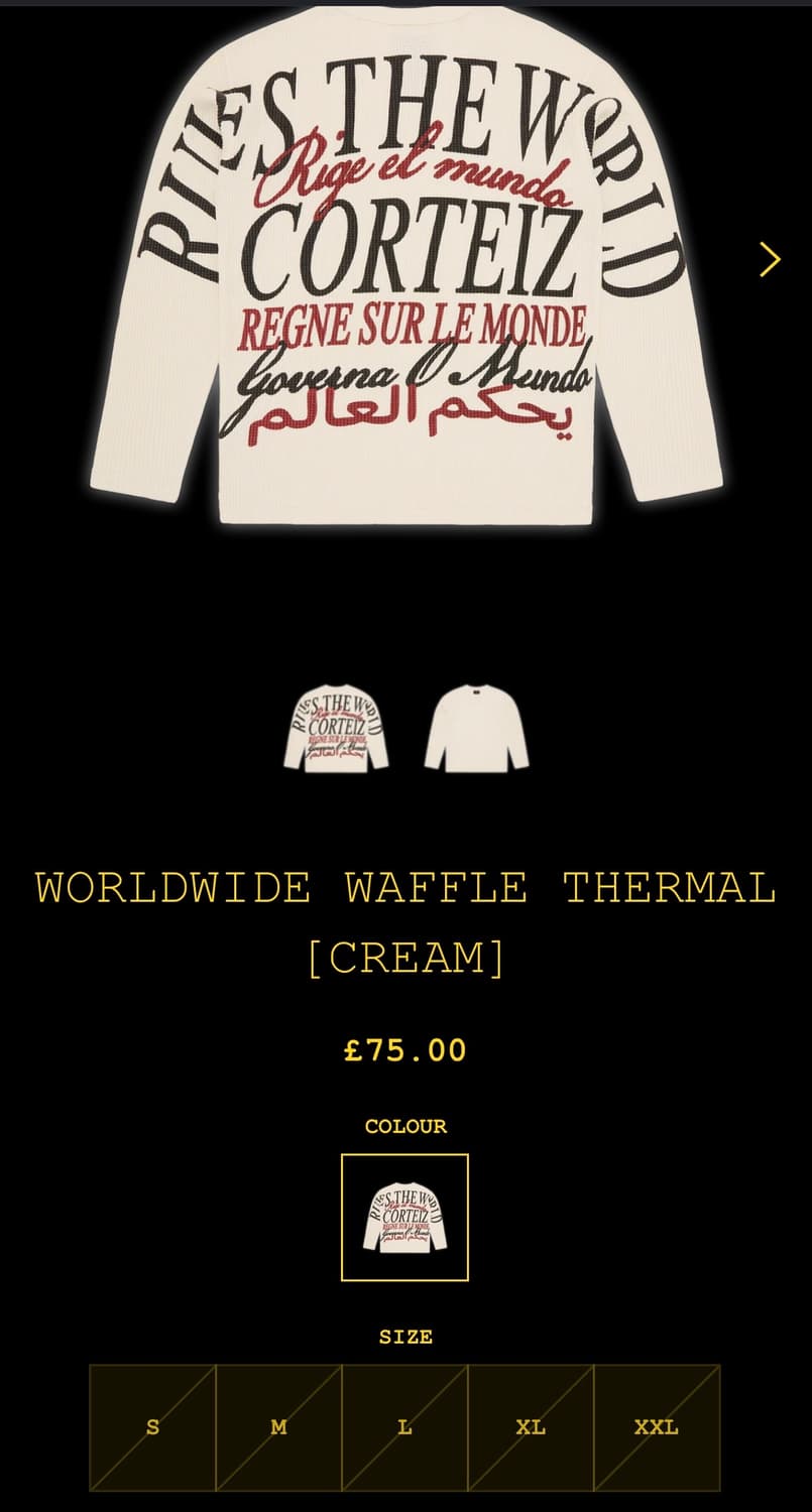 코르테이즈 와플니트 L 상품이미지3