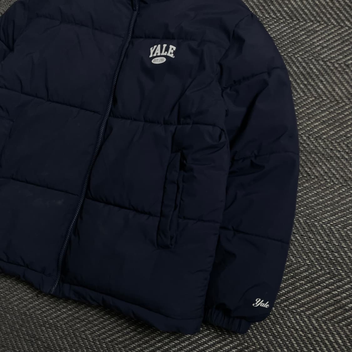 YALE 예일 로고 베이직 푸퍼 패딩o 4735 상품이미지2