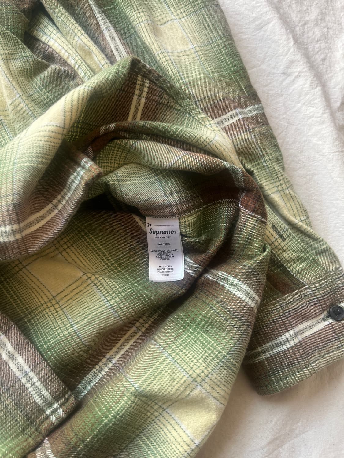 23ss 슈프림 쉐도우 플란넬 셔츠 상품이미지3