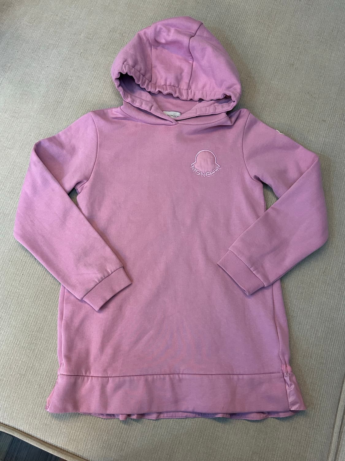 몽클레어 키즈 핑크 후드티 12A 상품이미지9