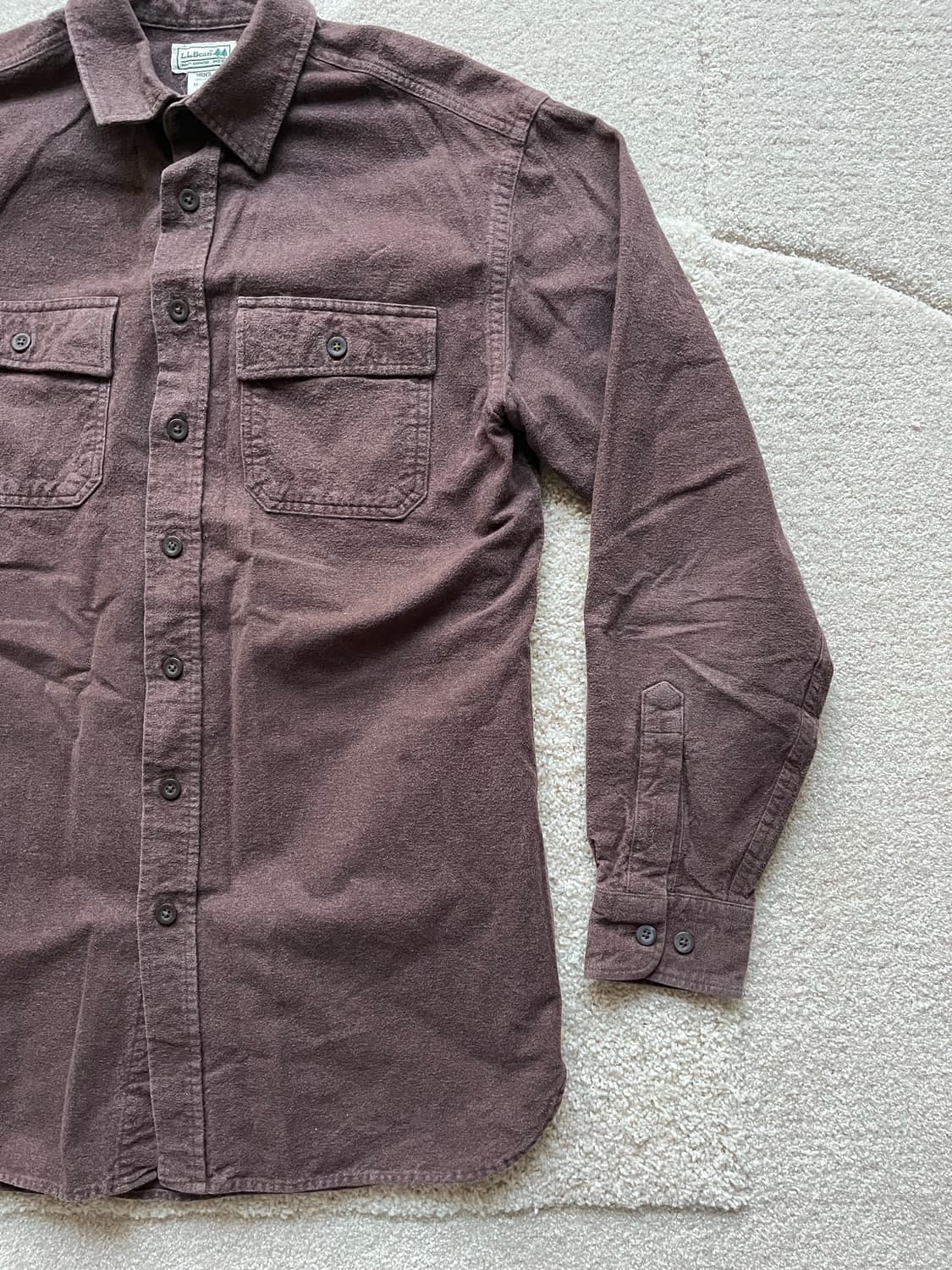 엘엘빈 헤비웨이트 브러쉬드 셔츠 (103-105) 상품이미지4