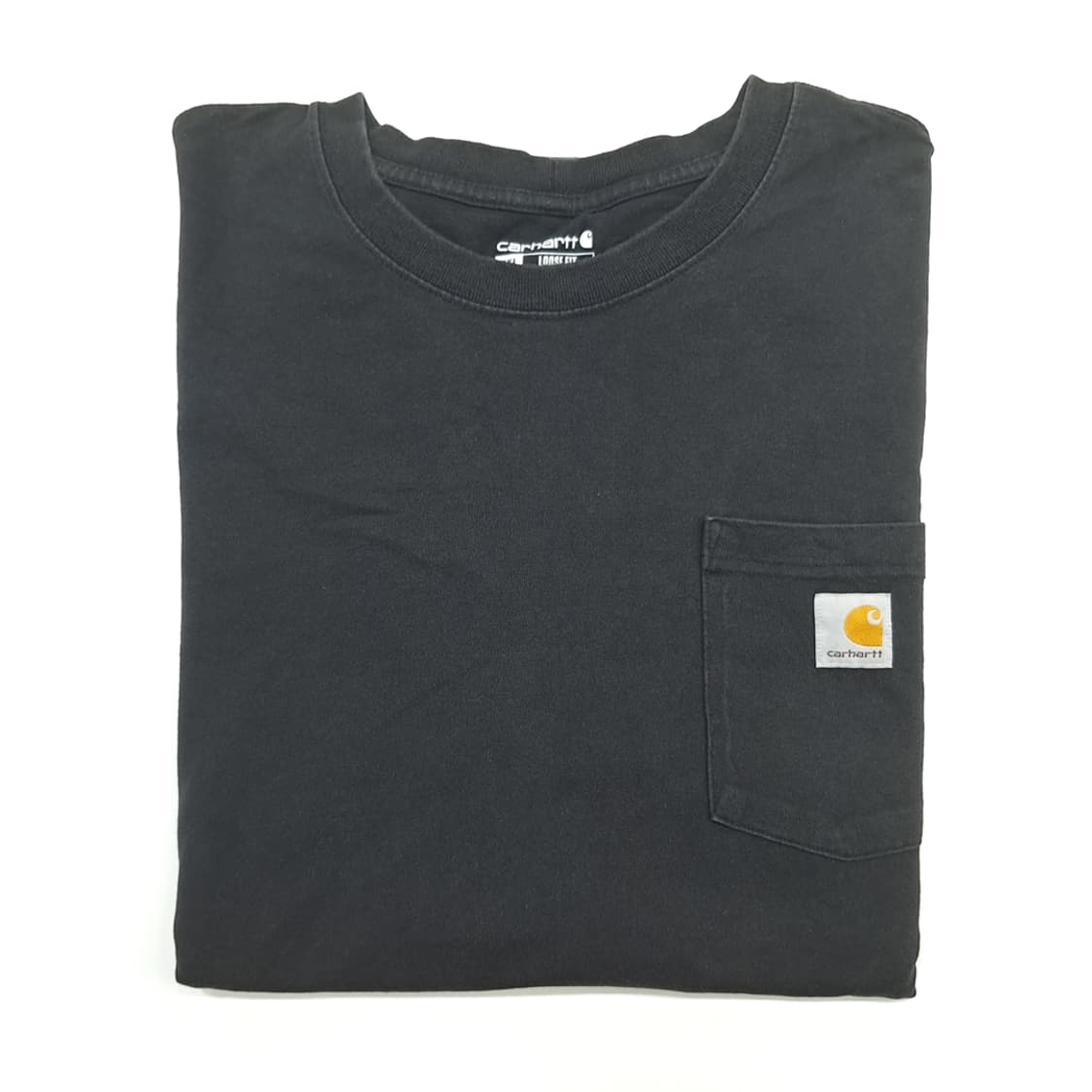 Co676 4XL 칼하트 루즈핏 블랙 포켓 반팔 티셔츠 상품이미지7