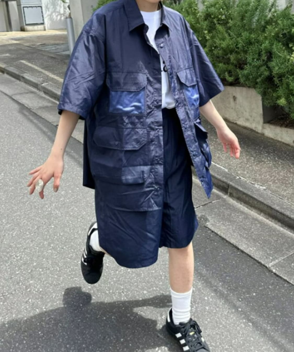 차오페닉 빈티지 오버핏 셔츠 자켓 상품이미지1