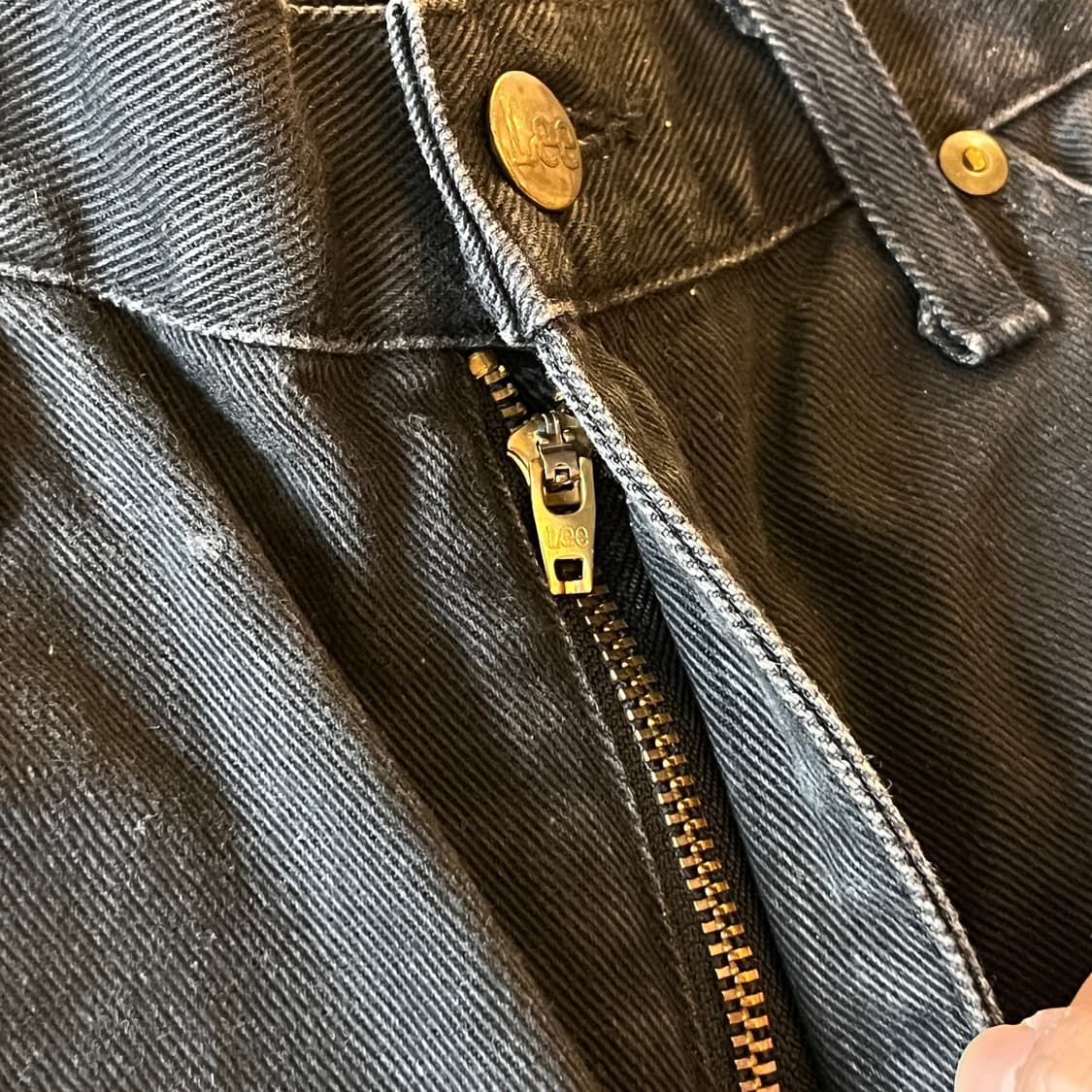 LEE 리 웨스터너 블랙 데님 팬츠 상품이미지5