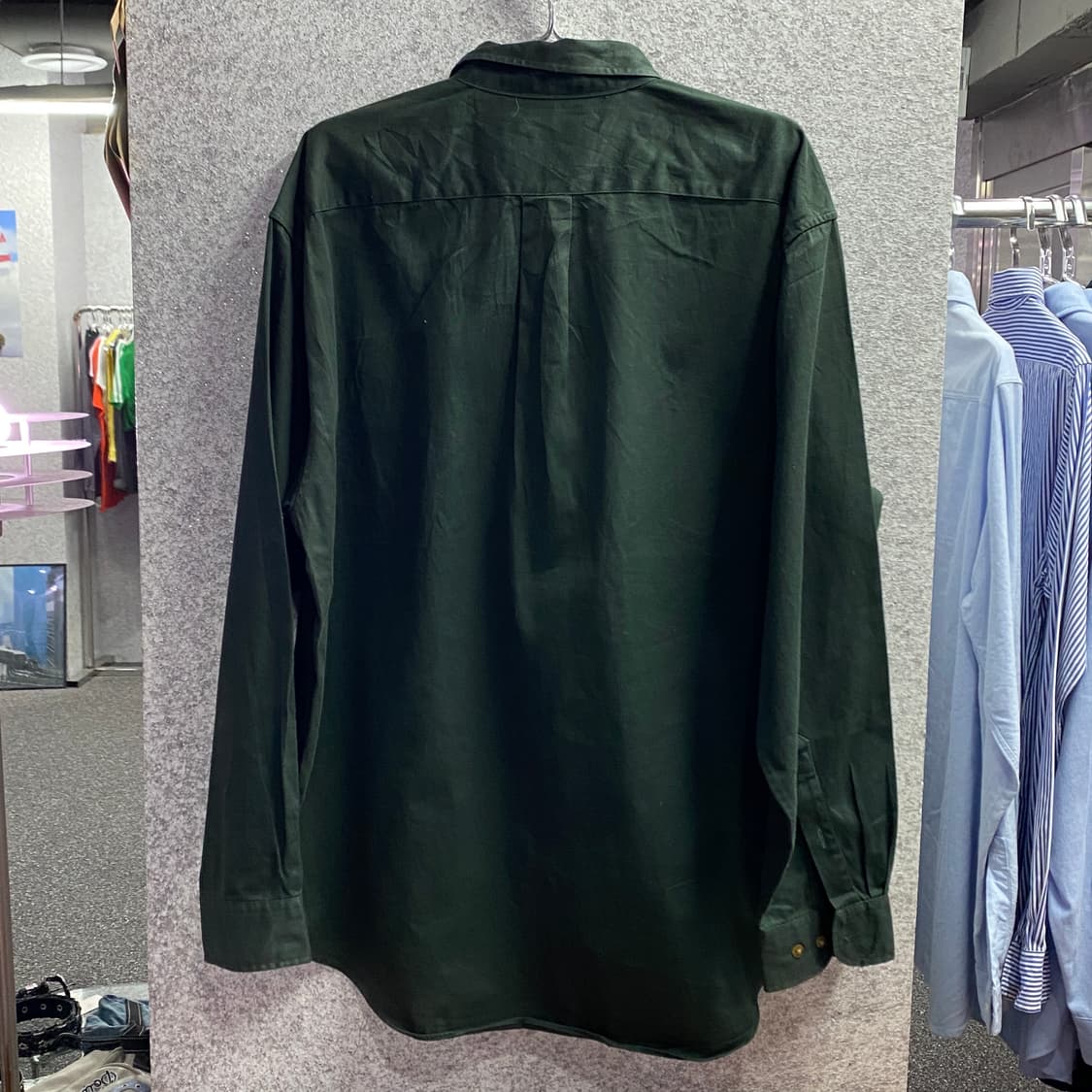 폴로 랄프로렌 클래식핏 옐로포니 셔츠 B3787 상품이미지4