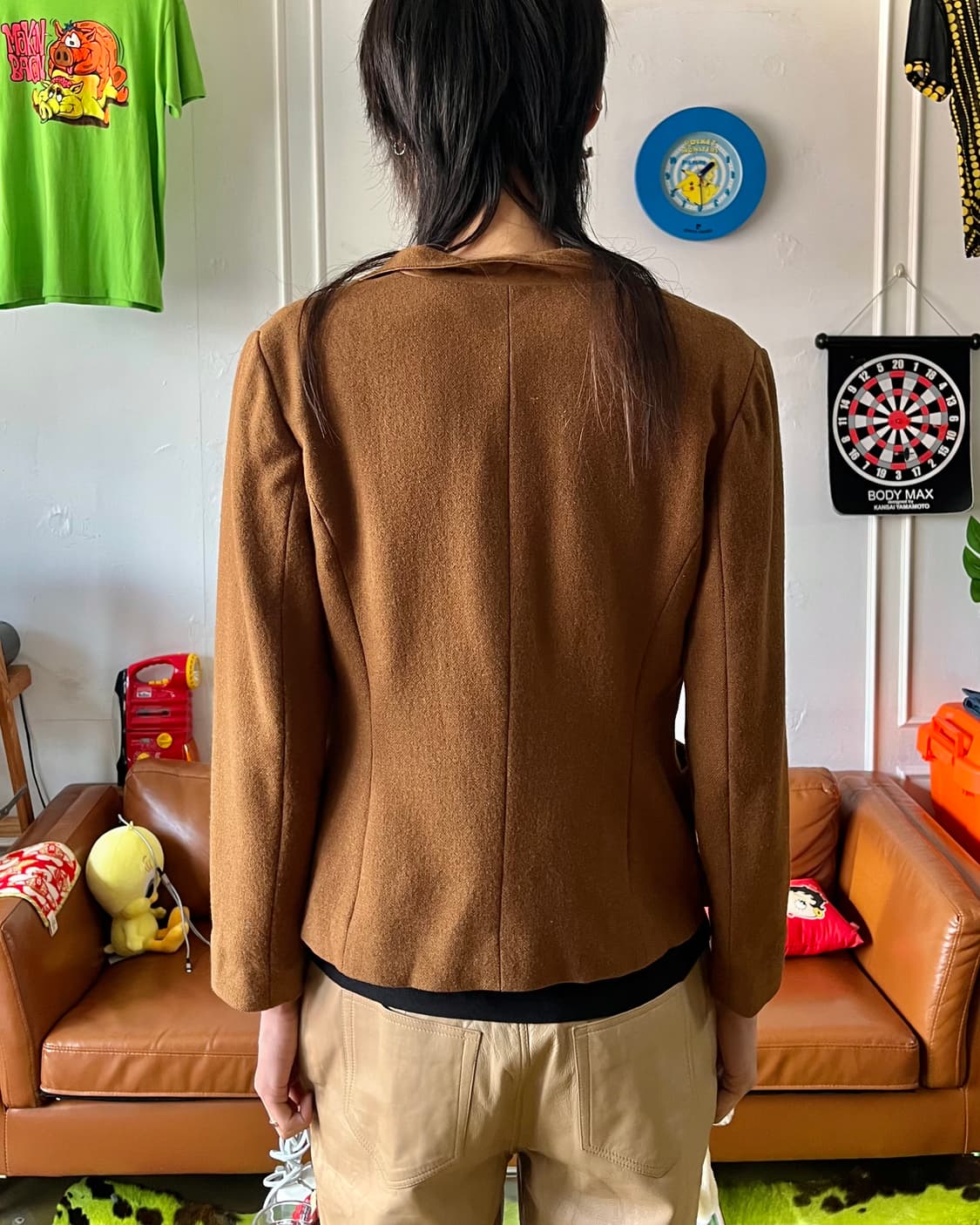 HIROKO BIS Vintage 2-Way Wool Jacket 상품이미지3
