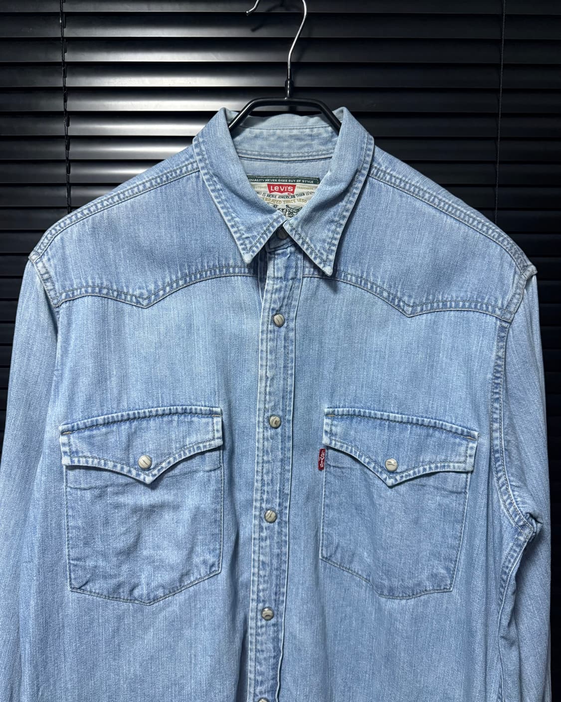 리바이스 레드탭 연청 데님 웨스턴 워크 남방 빈티지 아메카지 밀리터리 상품이미지3