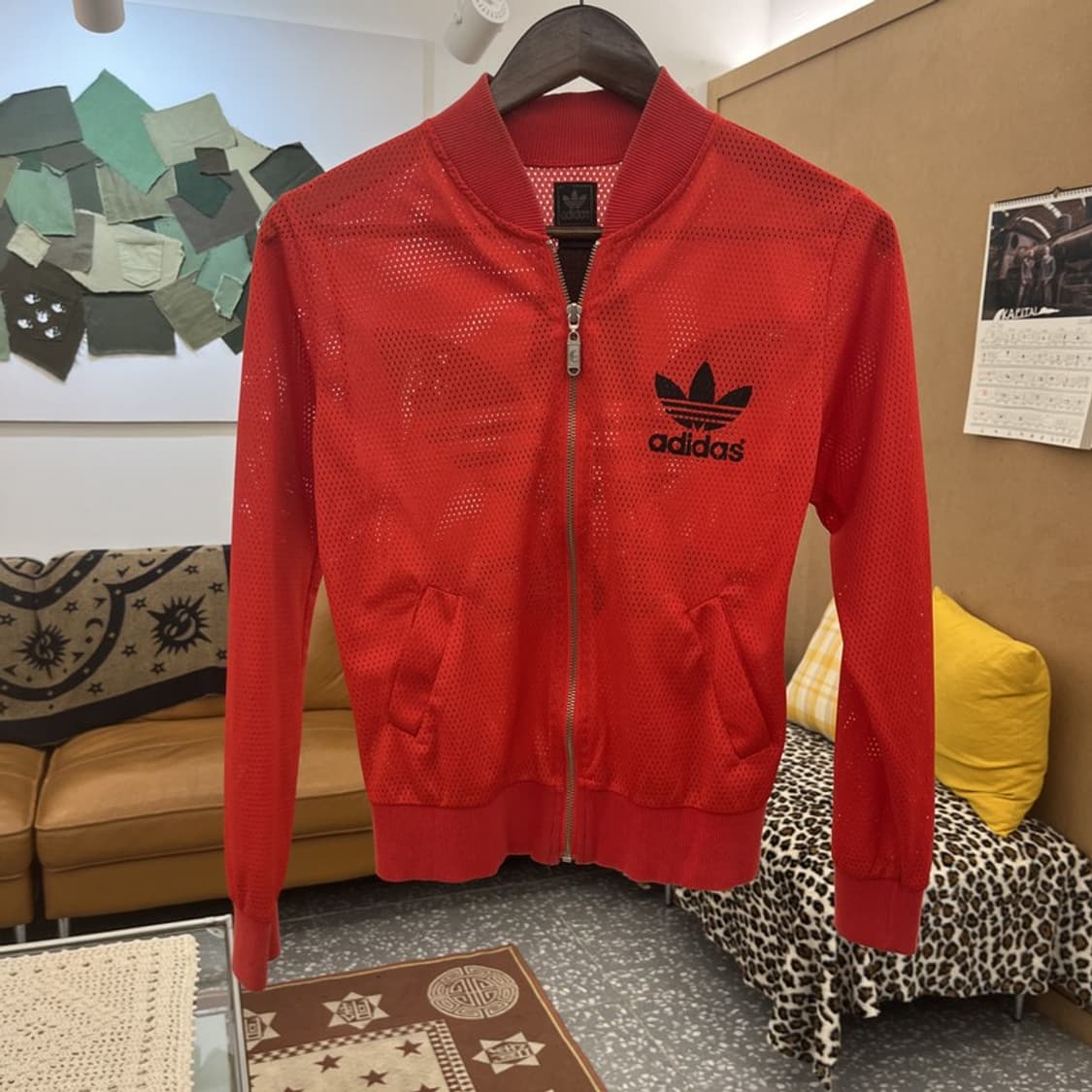 아디다스 올드스쿨 재팬 흑탭 유로파 매쉬 져지 집업 F C09902 상품이미지3