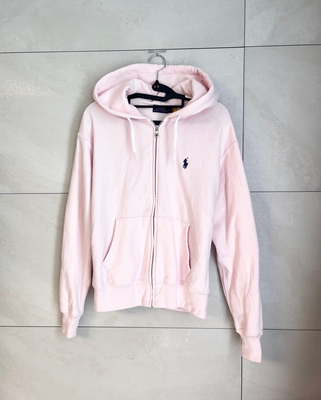 폴로랄프로렌 연핑크 딸기우유 후드집업 [S size] 상품이미지3