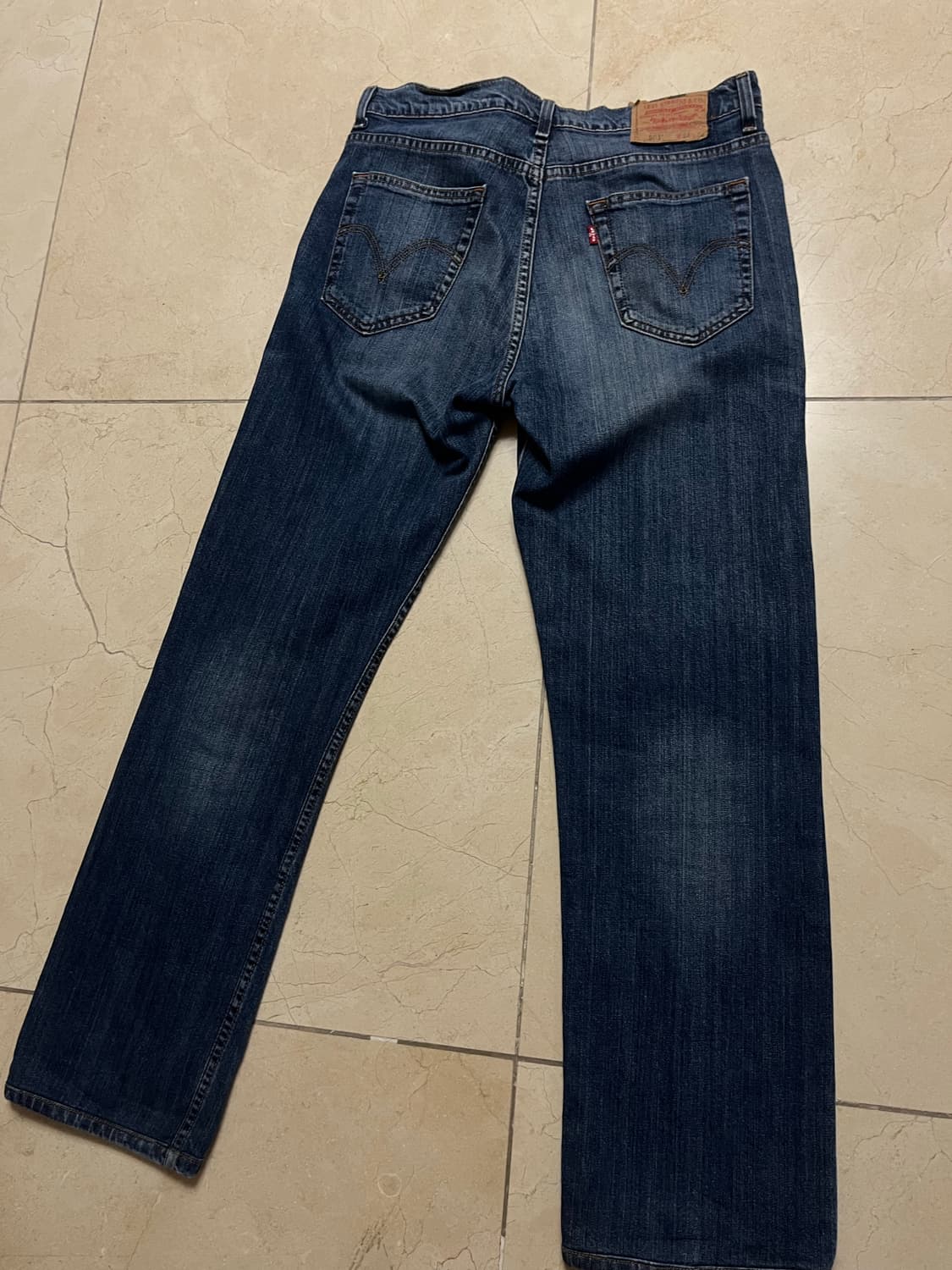 리바이스 501 W34 L32 (청) 상품이미지3