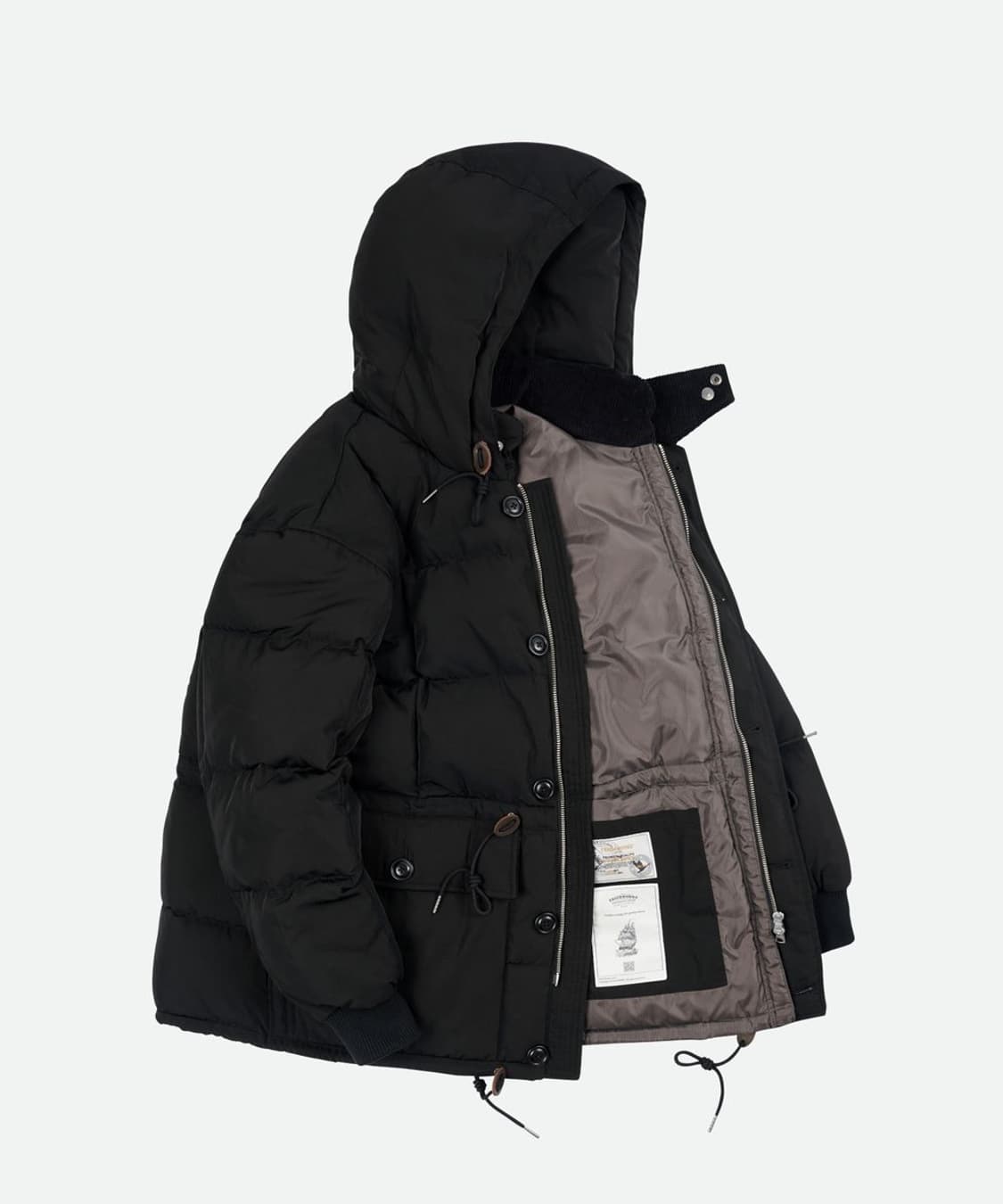 프리즘웍스 / 구스다운 카라코람 패딩 블랙 / L 상품이미지2