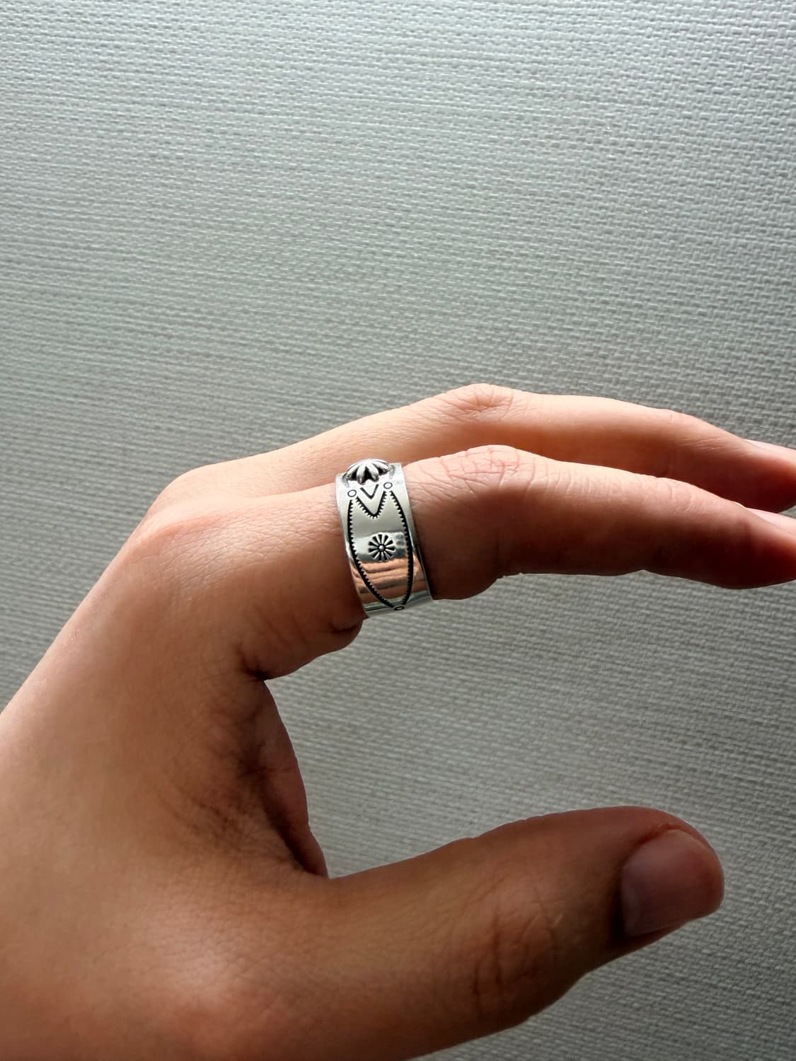 인디언 나바호 문양 주얼리 반지 상품이미지4