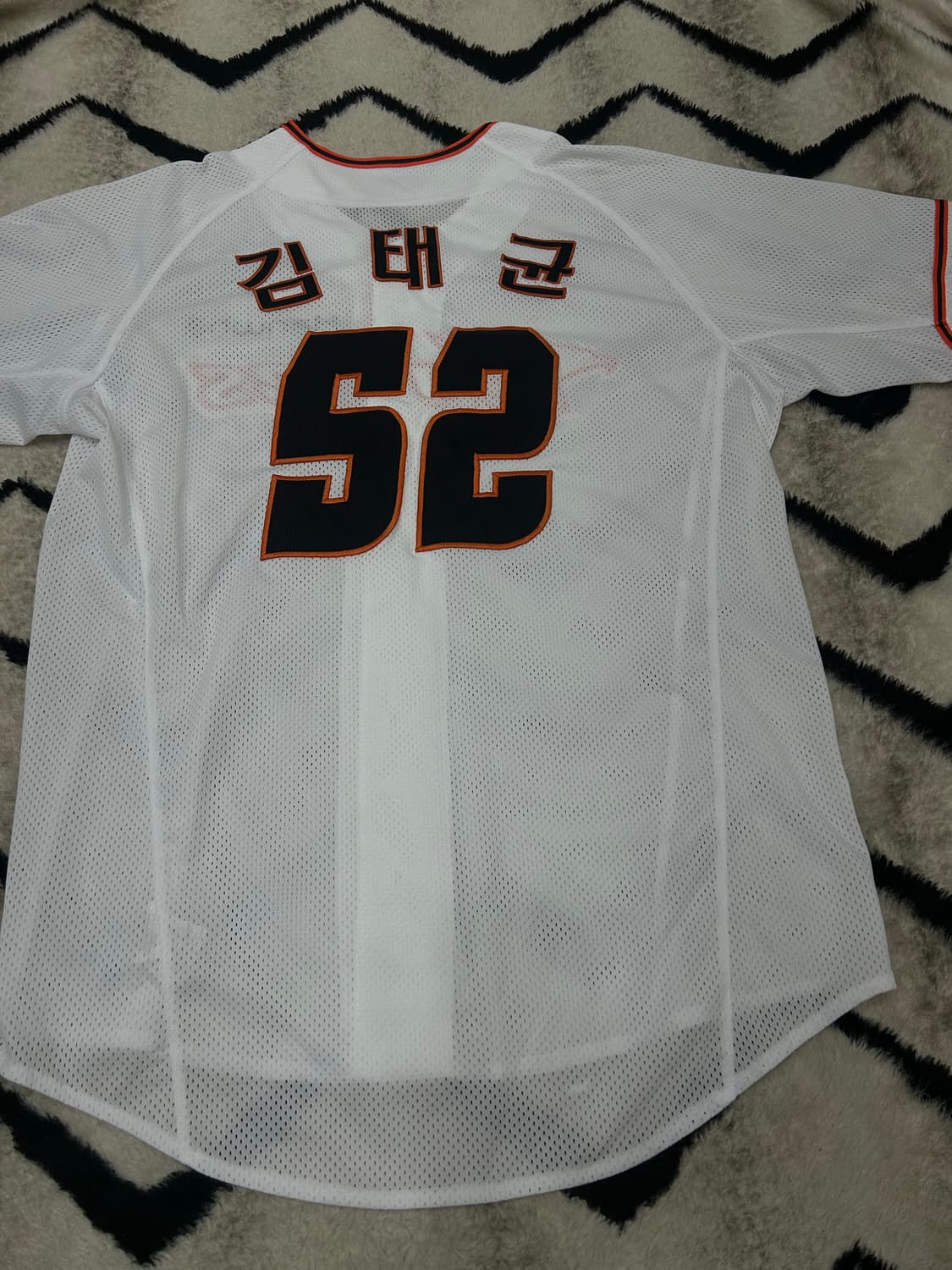 [2XL]한화이글스 매쉬 반팔유니폼/김태균 상품이미지2