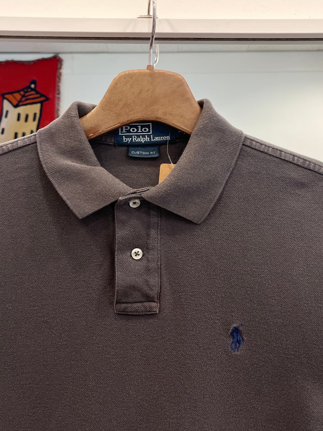 Polo RL 폴로 랄프로렌 카라티 pk 반팔 티셔츠 (charcoal) 상품이미지2