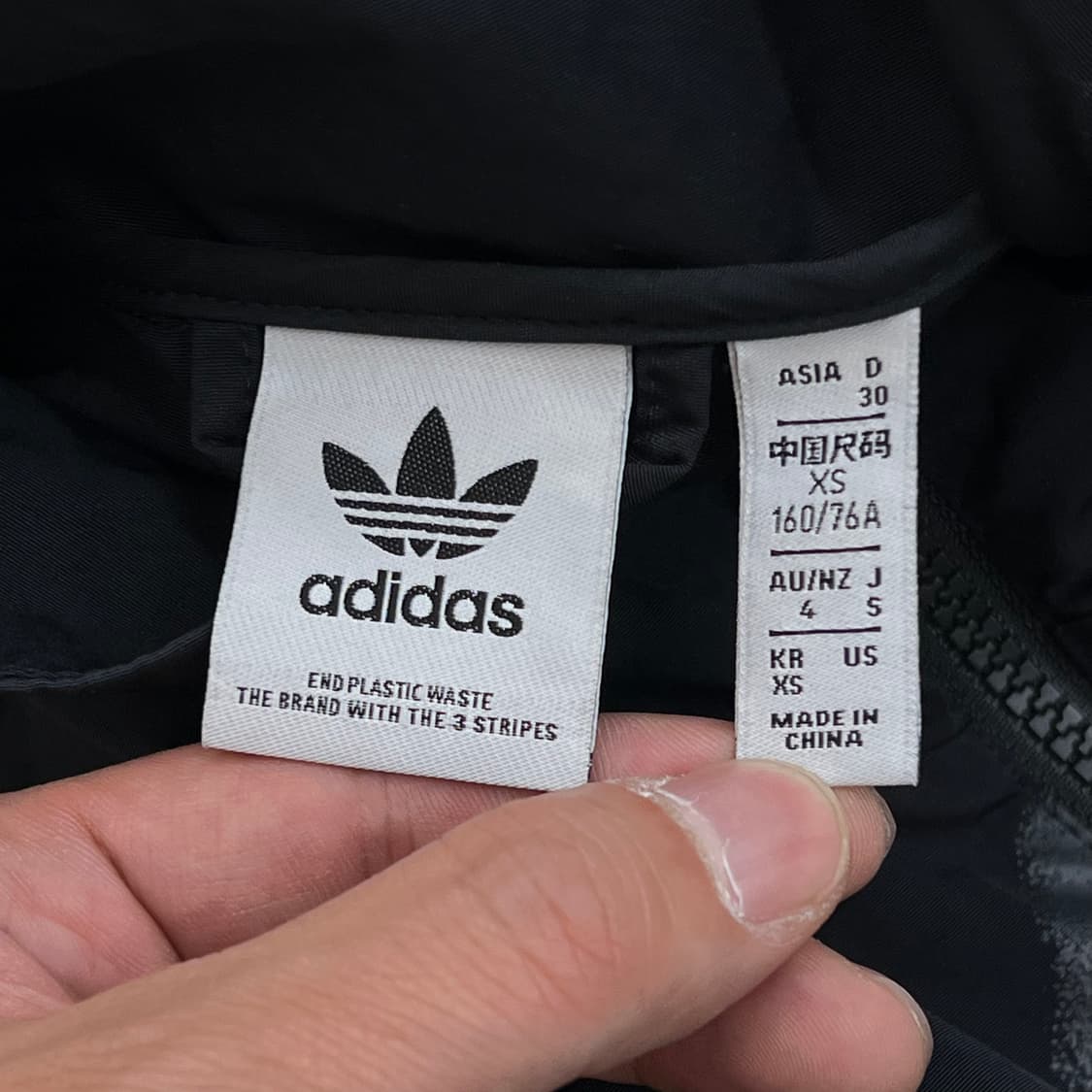 아디다스 로고 크롭 바람막이 r3987  상품이미지7