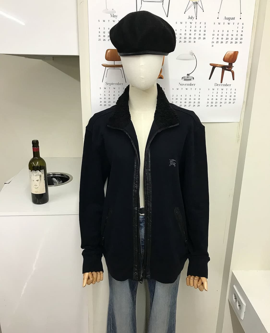 버버리 로고 집업 자켓 상품이미지5