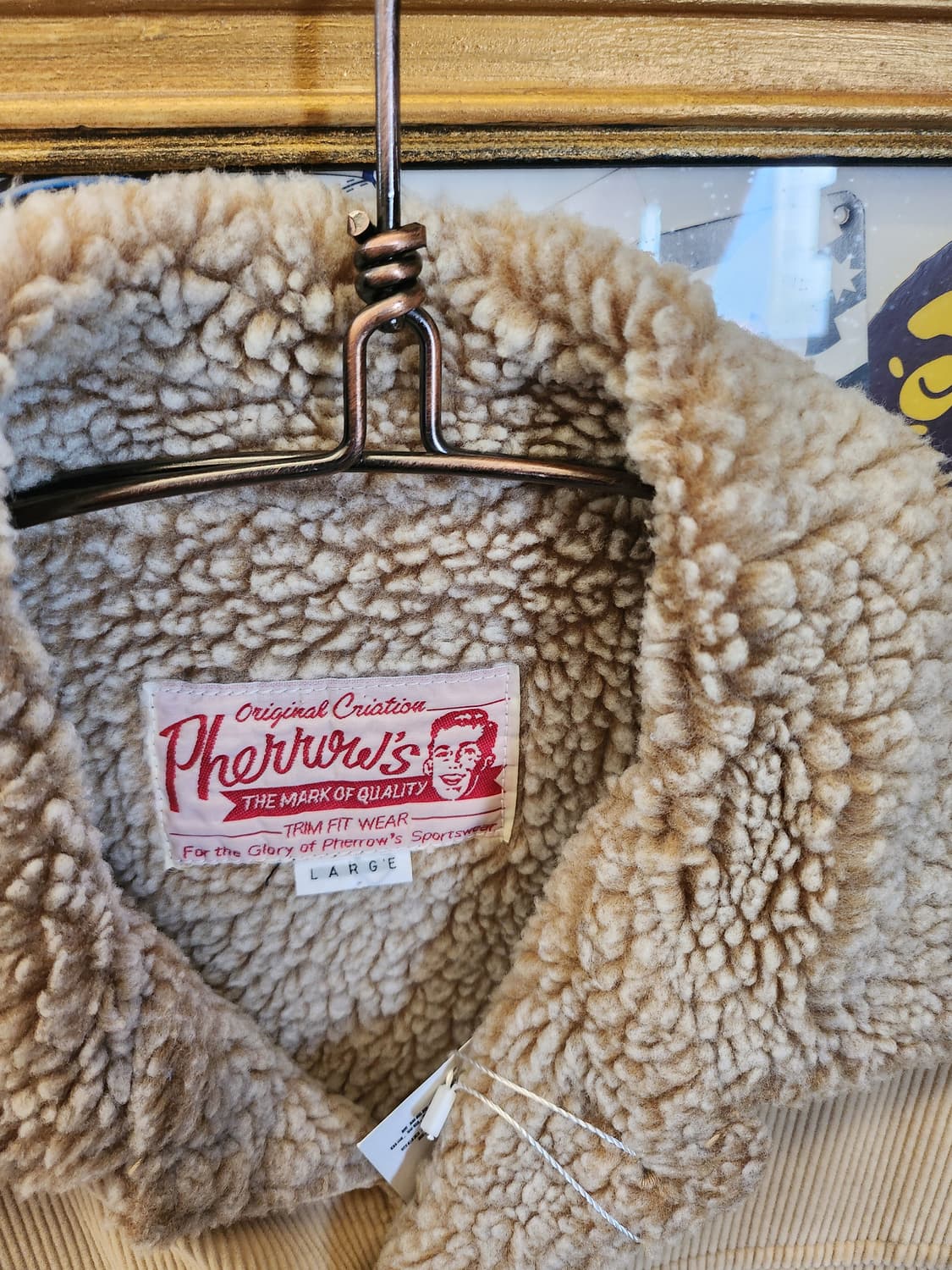 Pherrows Corduroy 시어링 자켓L 상품이미지3