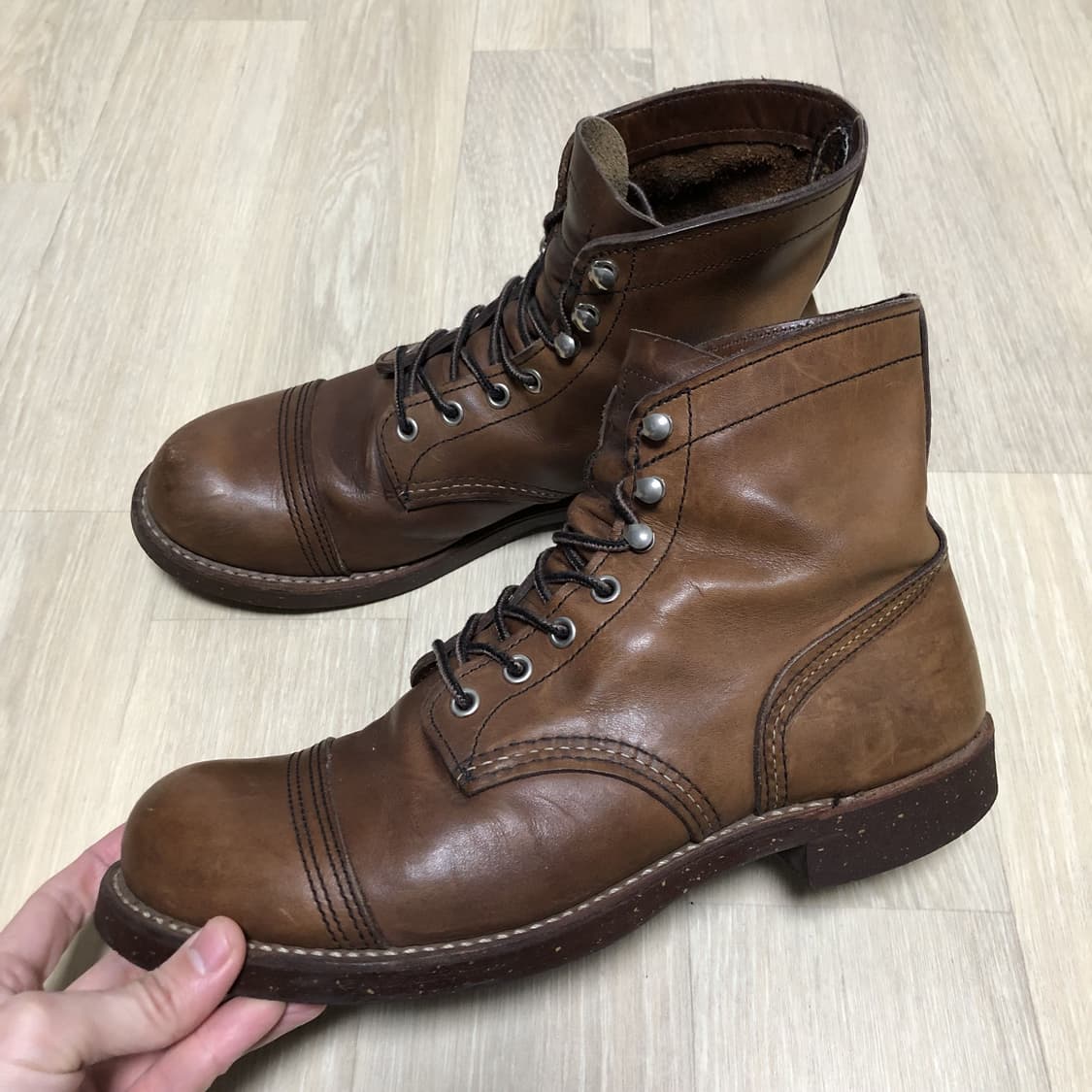 (265) 레드윙 RED WING 8111 아이언레인저 부츠 앰버하니스 상품이미지1