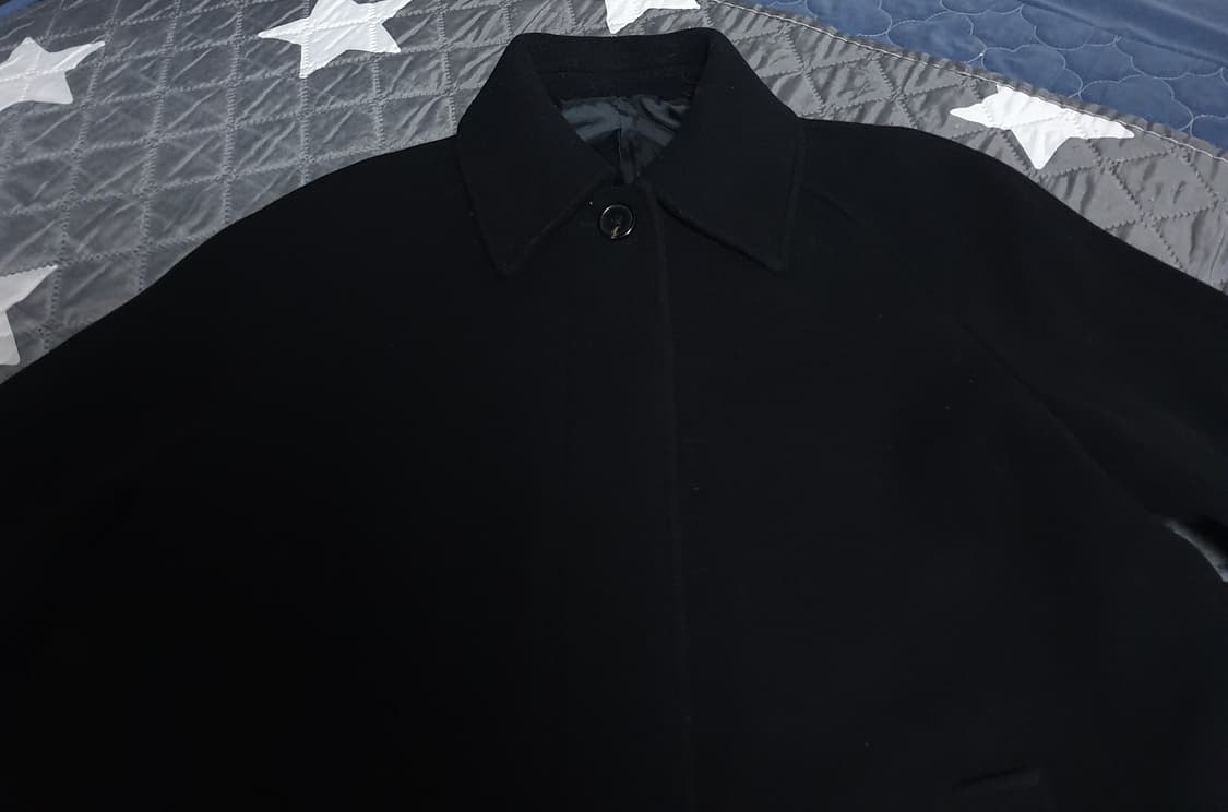 (한소희PICK) 무신사스탠다드 캐시미어블렌드 발마칸 로브 코트 (S) 상품이미지5