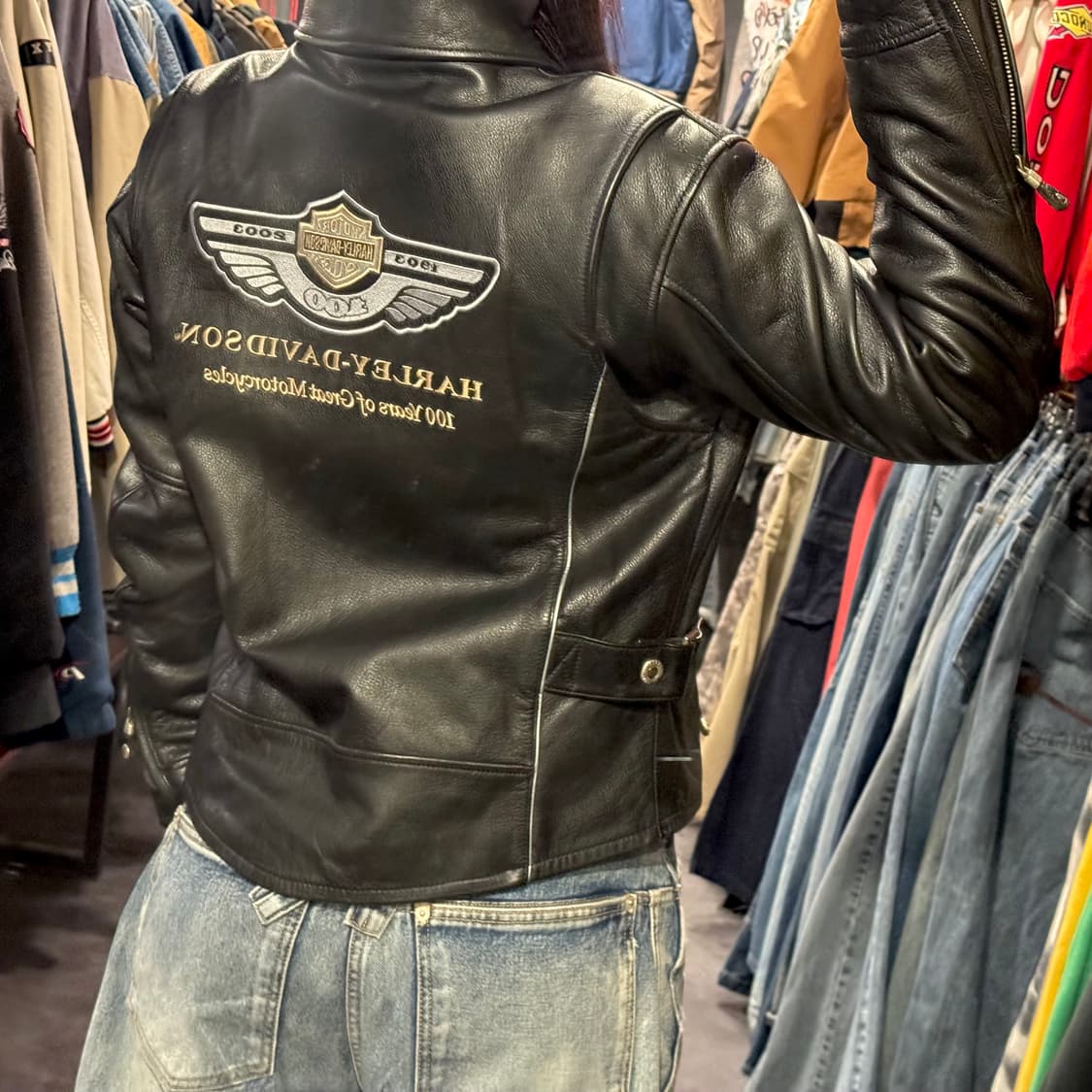 [IM]할리 데이비슨 레더자켓 상품이미지5