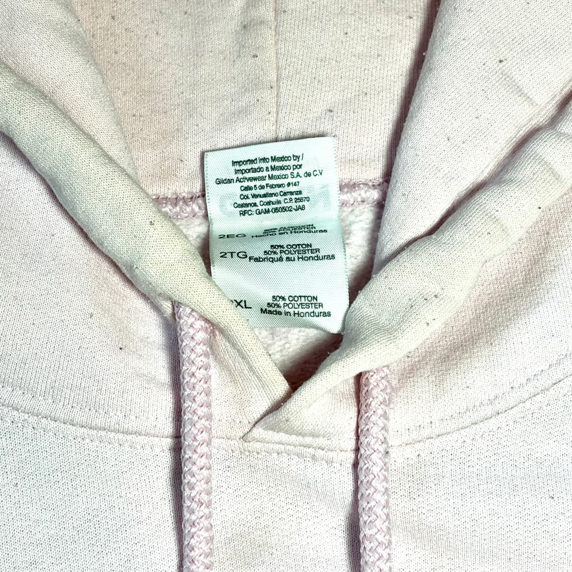 시카고 오버핏 핑크 후드 2XL 상품이미지6