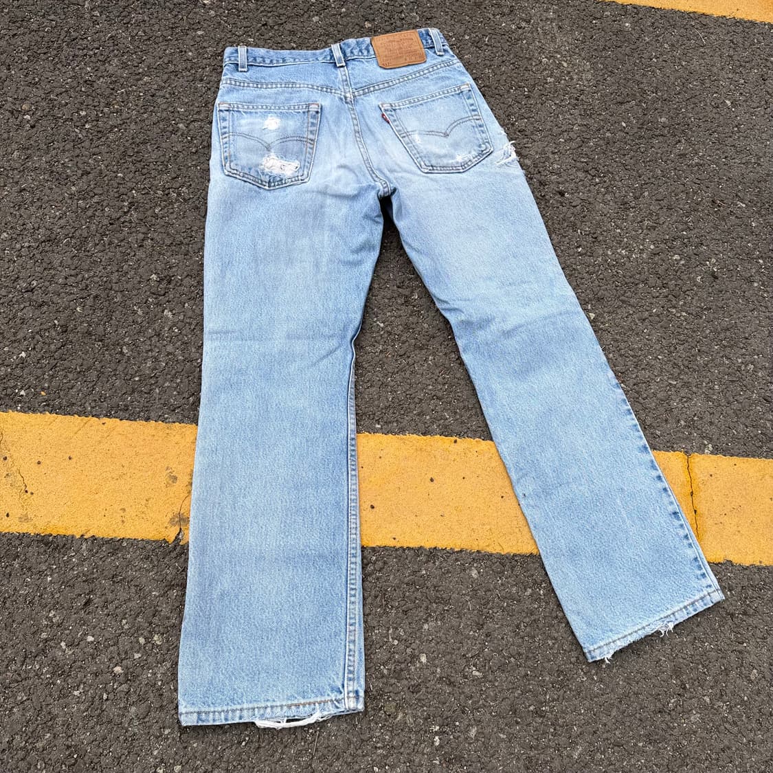90s USA 빈티지 리바이스 517 부츠컷 상품이미지7