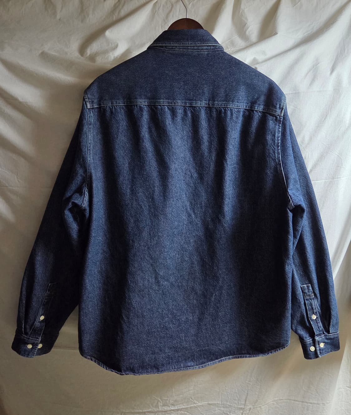 ZARA 자라 오리진스 인디고 데님 셔츠 XL 상품이미지6