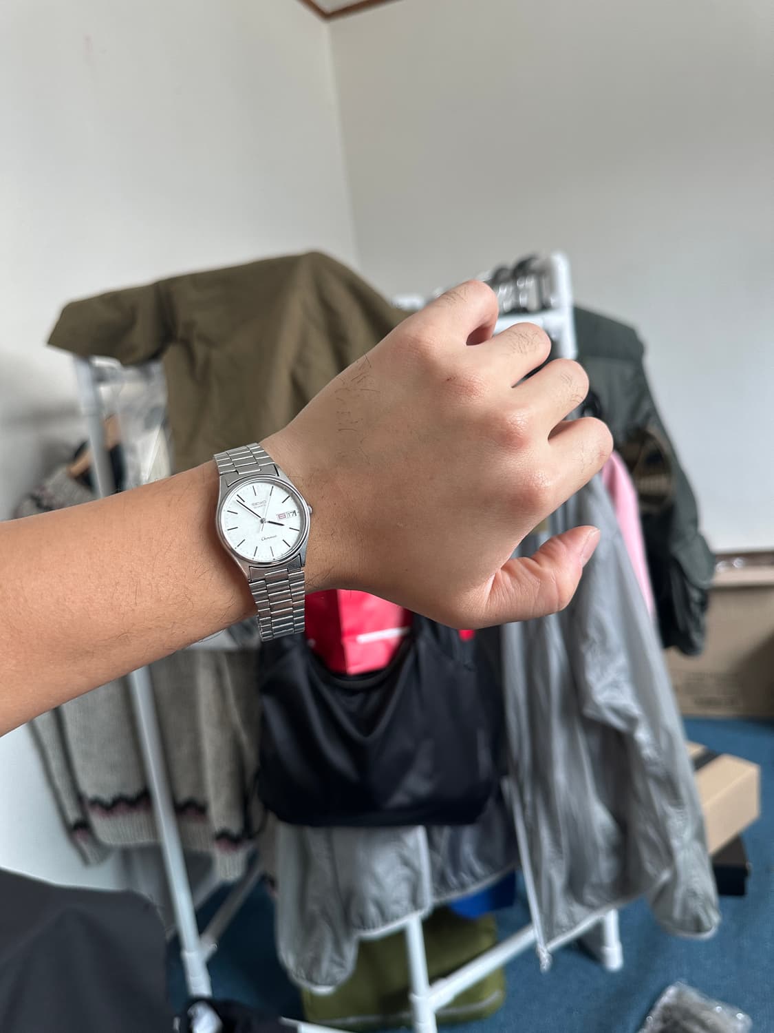Seiko Vintage 세이코 크로노스 데이데이트 시계 상품이미지9
