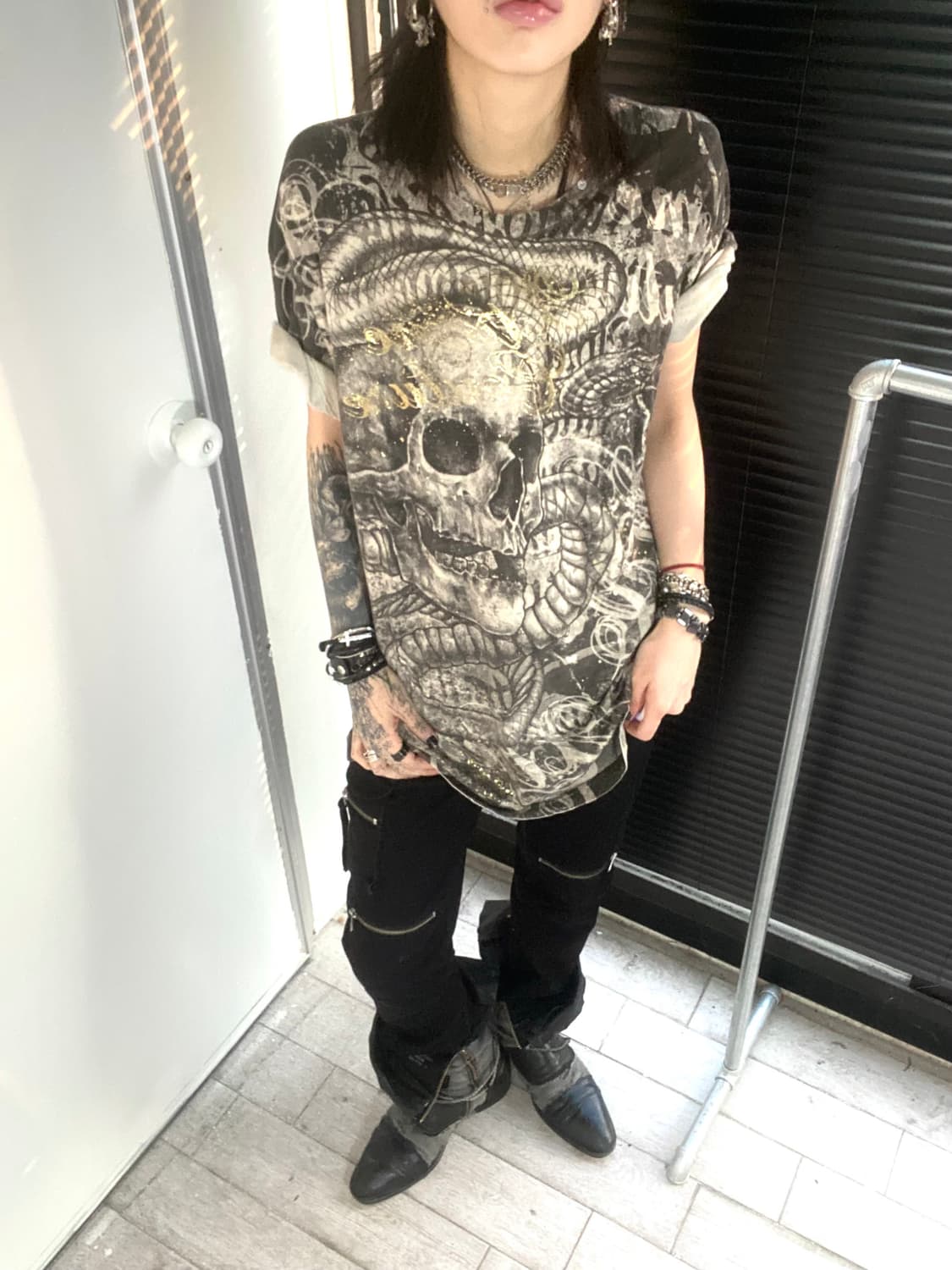 xtremecouture skull T-shirt 상품이미지1