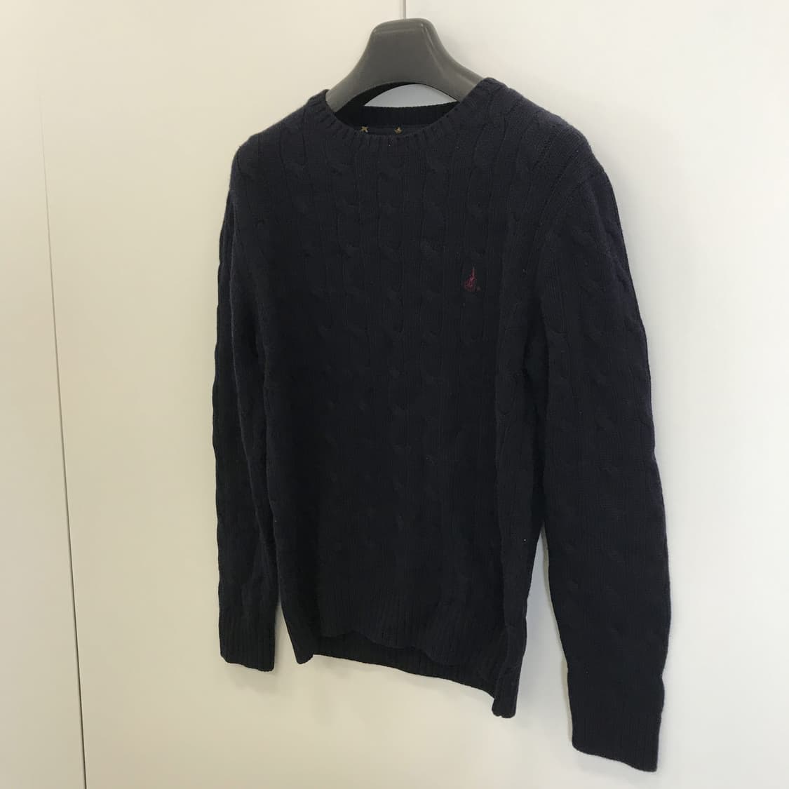 빈폴 케이블니트 네이비 [남성100사이즈] 상품이미지2