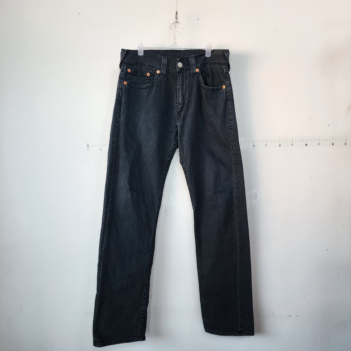 리바이스505 블랙 데님 팬츠 청바지 상품이미지1