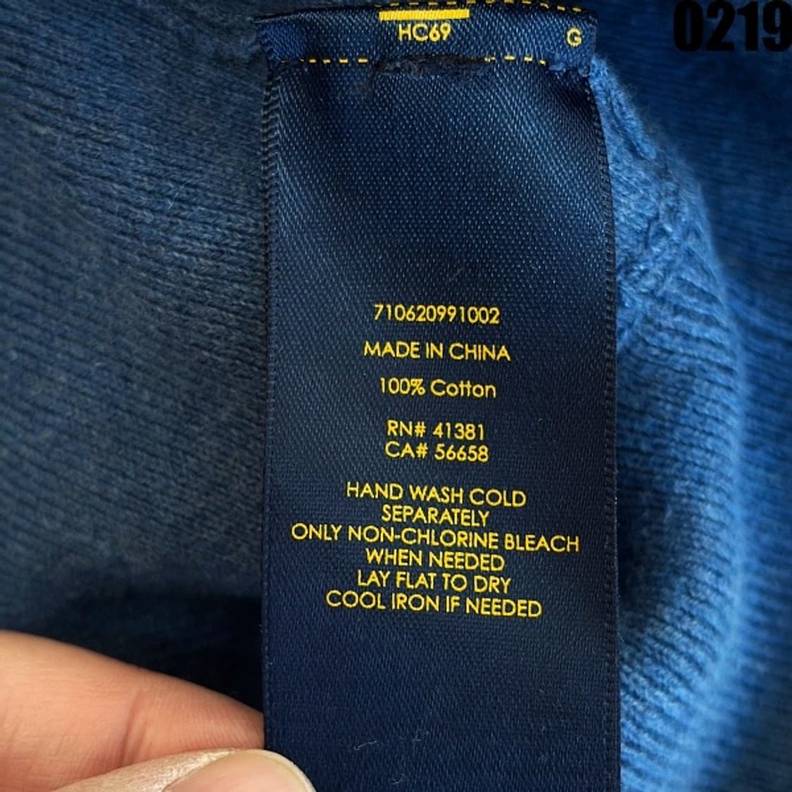 폴로 랄프로렌 니트 XL 0219 상품이미지5