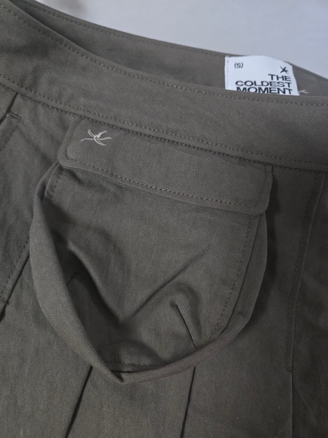 더콜디스트모먼트 TCM skirt layered pants (브라운) 1 상품이미지4