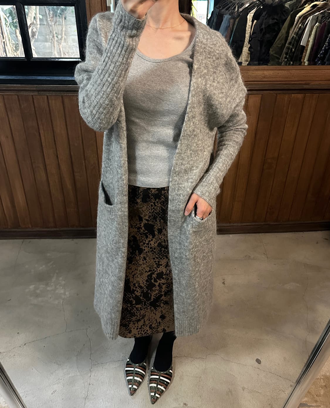 Acne Studios raya mohair cardigan 상품이미지2