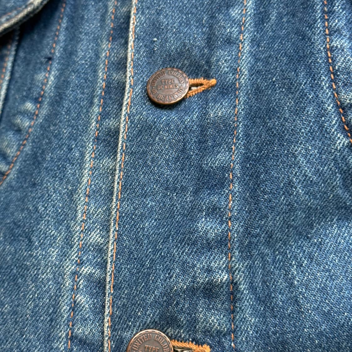 유나이티드 컬러 오브 베네통 데님 트러커 자켓 46 상품이미지10