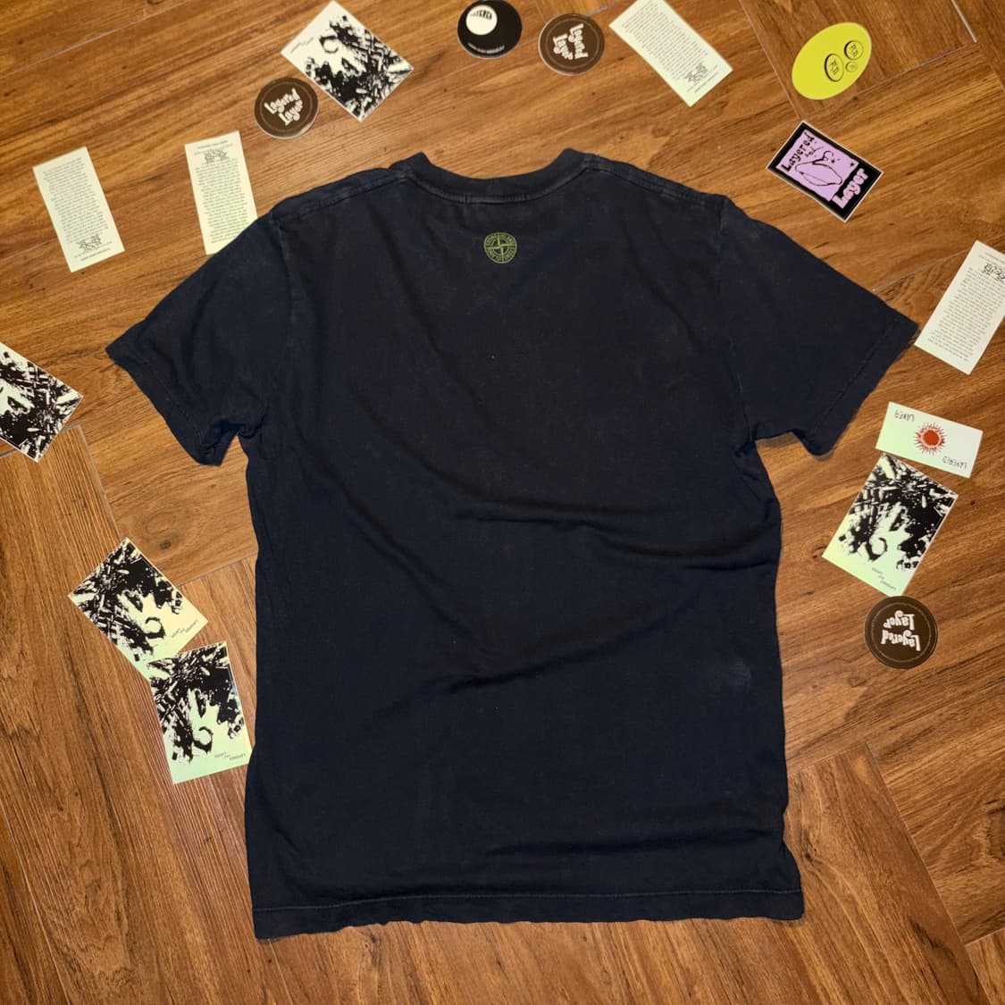 Stone island garmets washed tshirt 상품이미지2