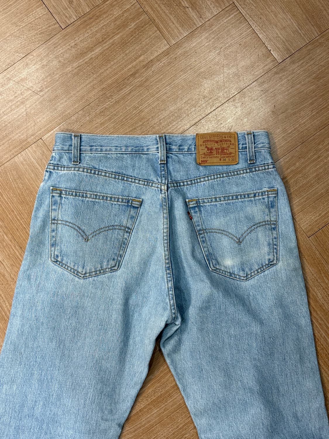 [34] 리바이스 505 연청 데님 청바지 상품이미지1