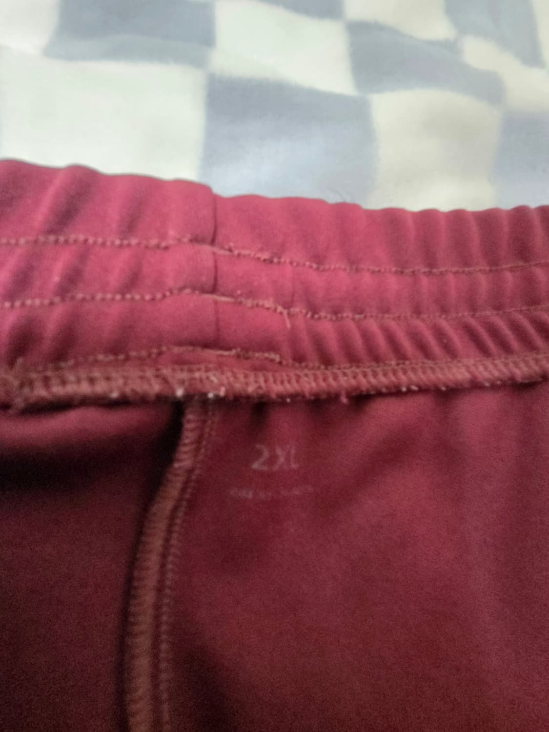 YEEZY 아디다스 ADIDAS 칼라바사스 조거/트랙팬츠 XXL 버건디 상품이미지4