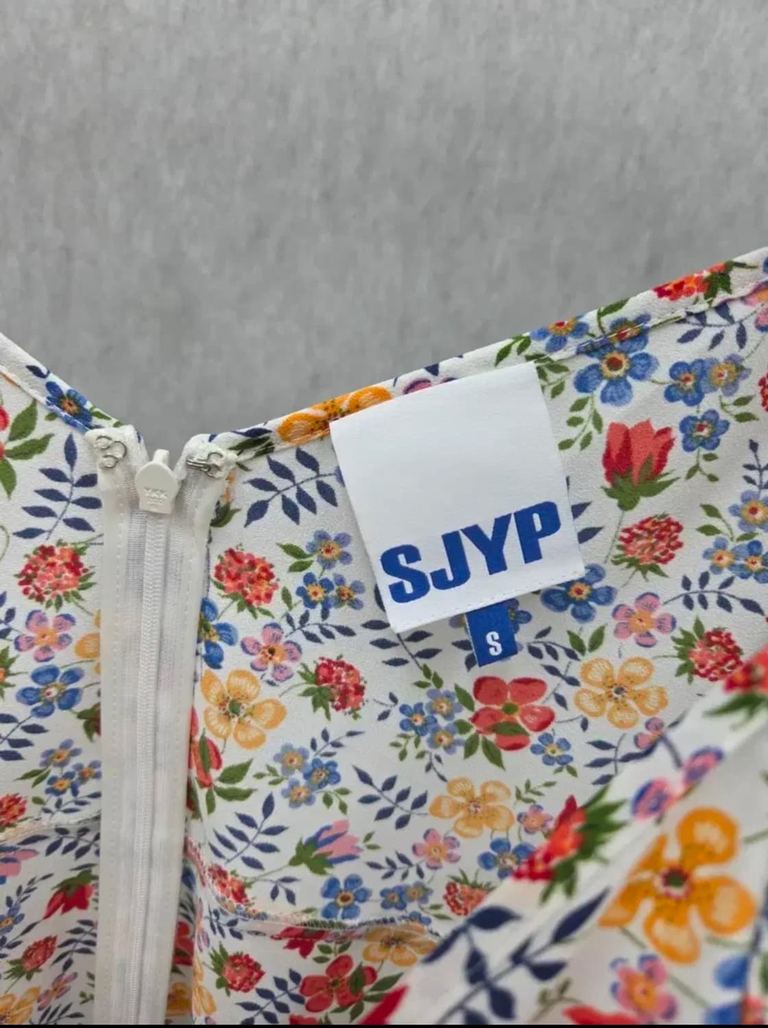 SJYP 여성 S 엠파이어 플로럴 원피스 상품이미지4