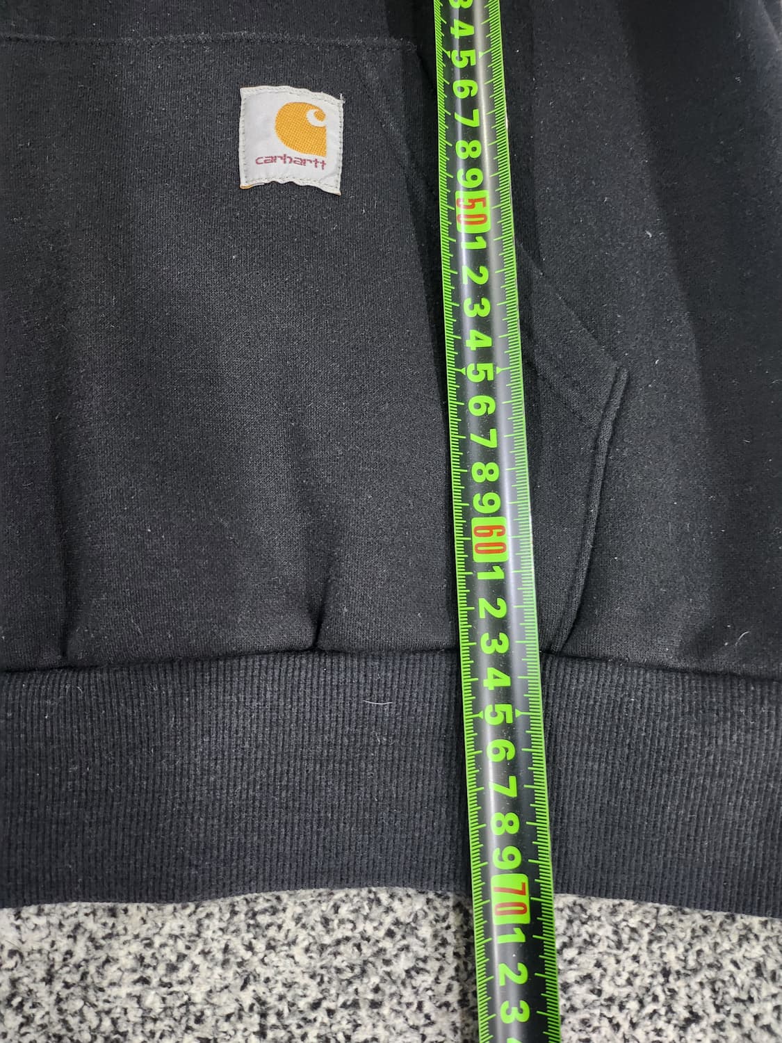 칼하트(Carhartt) 블랙 후드 티셔츠
 상품이미지7