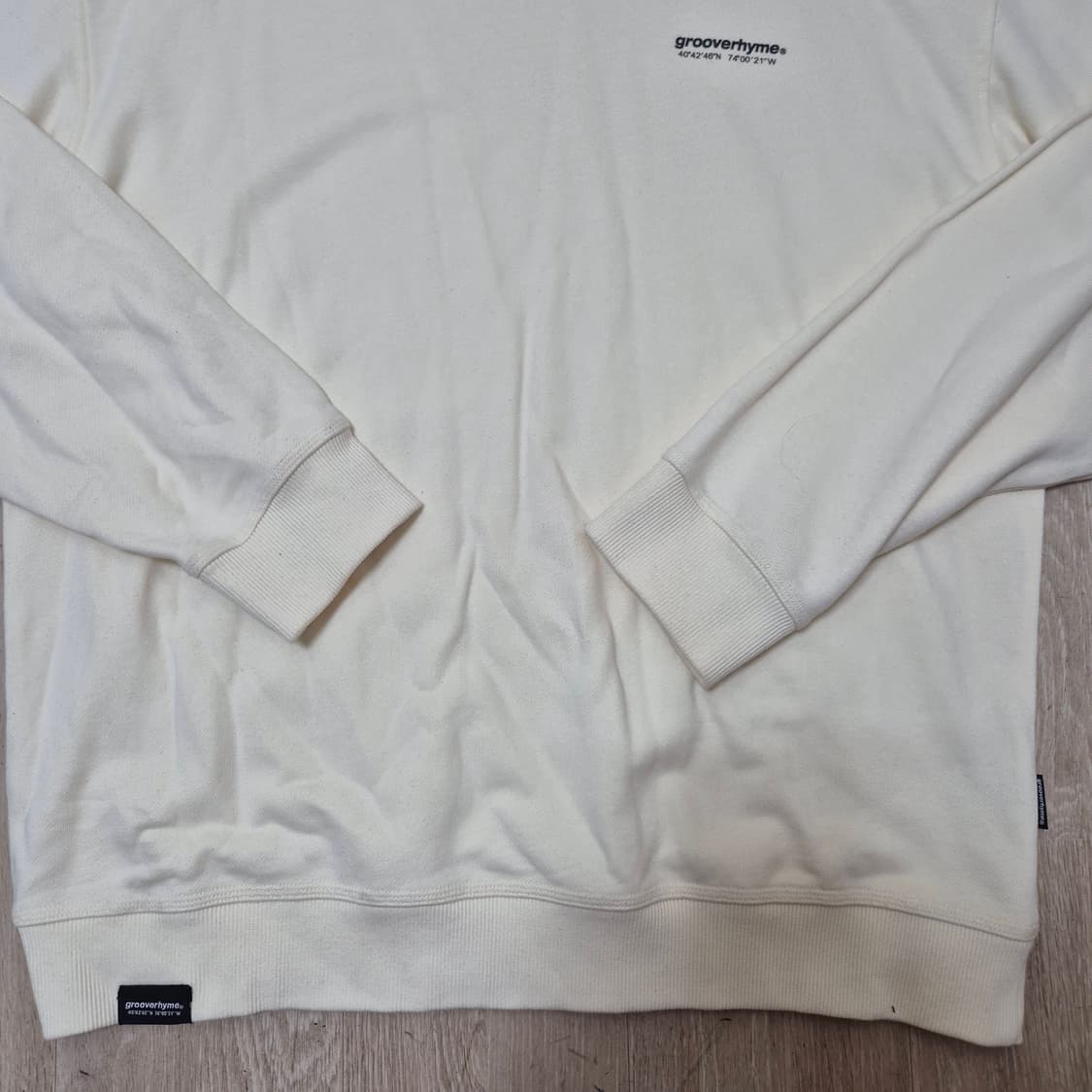 그루브라임 빅로고 프린팅 맨투맨 상품이미지3